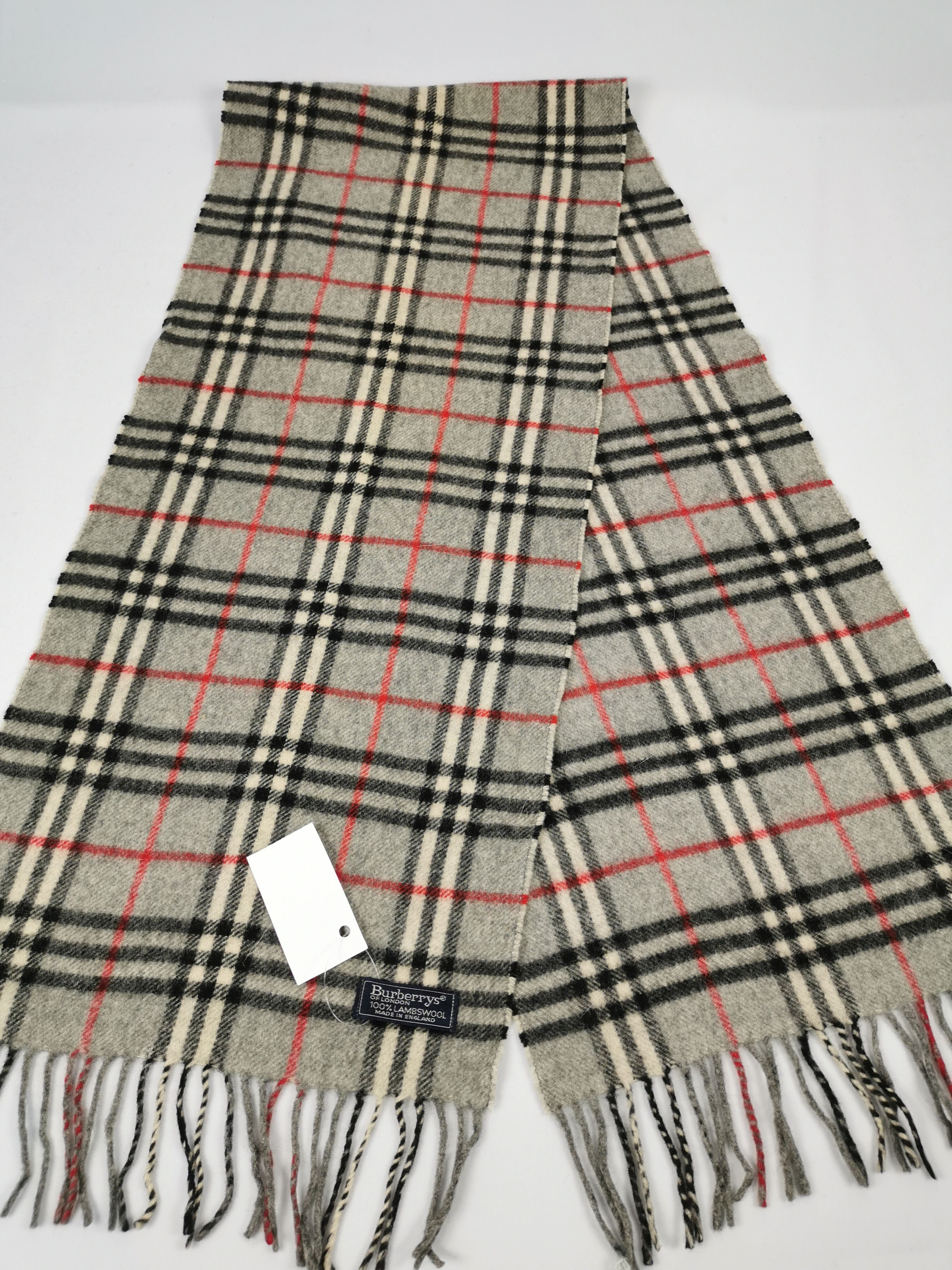 Burberry Burberrys scarf muffler lambswool Size ONE SIZE - 2 Thumbnail