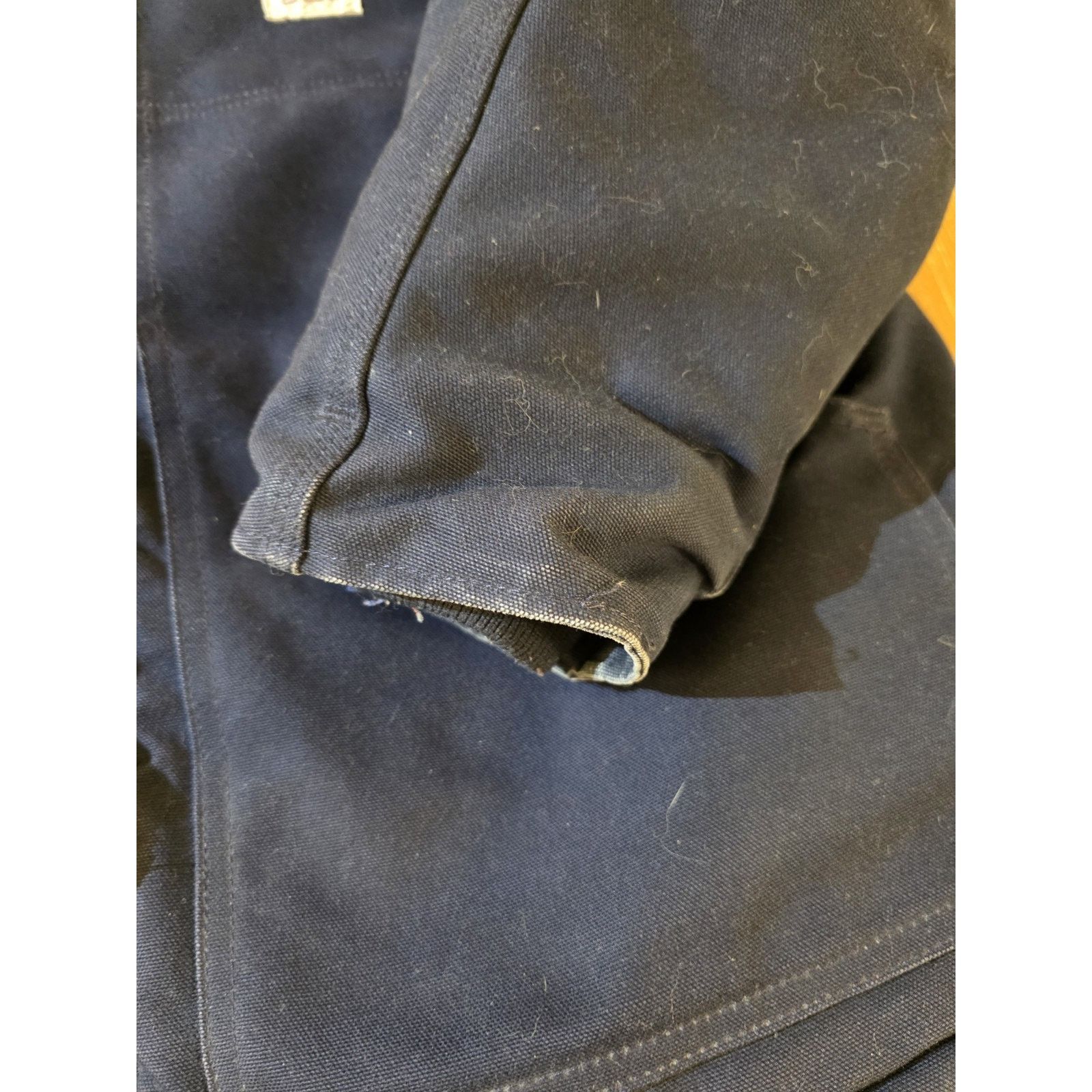 Carhartt Carhartt Navy Blue 2005 Duck Jacket Men’s Size 44/Large Size US L / EU 52-54 / 3 - 3 Thumbnail