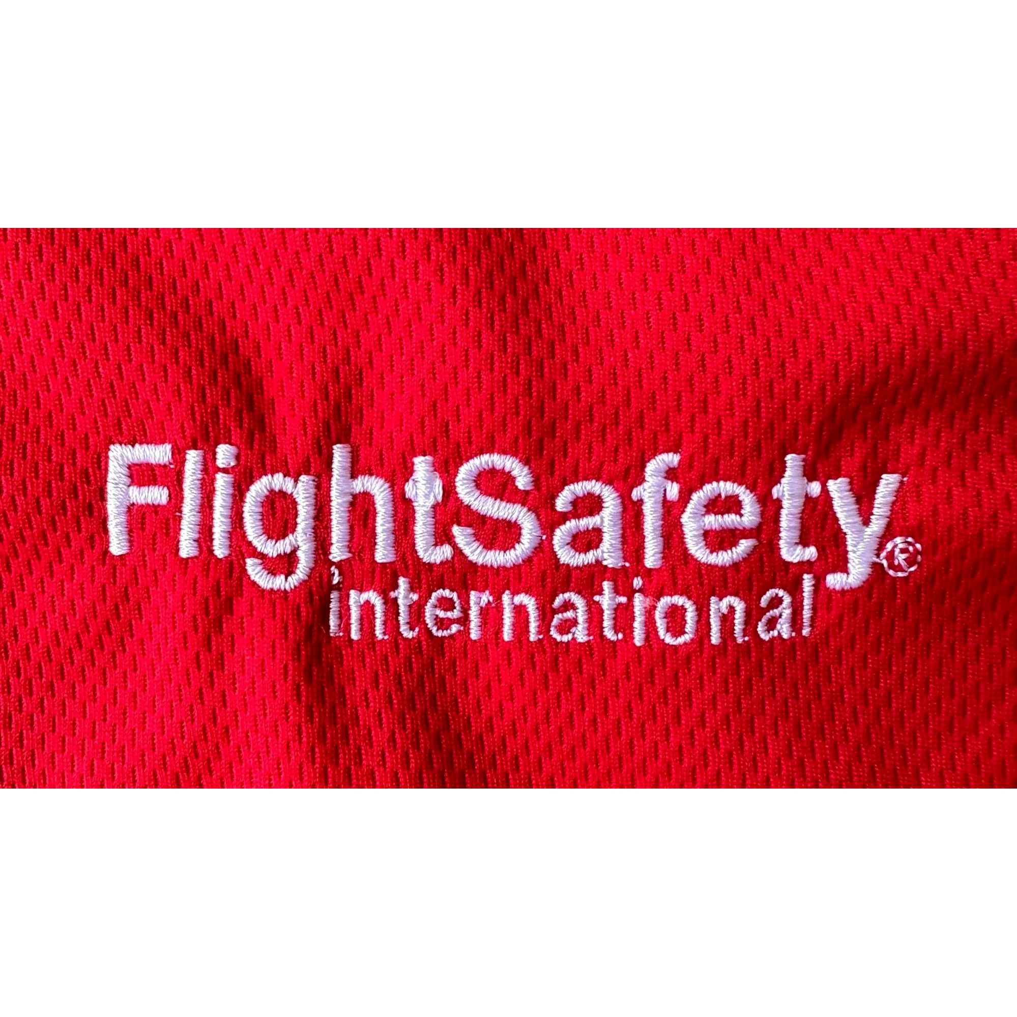 Port Authority × Vintage Flight Safety International Gulfstream Ladies Polo Shirt Size S / US 4 / IT 40 - 3 Thumbnail