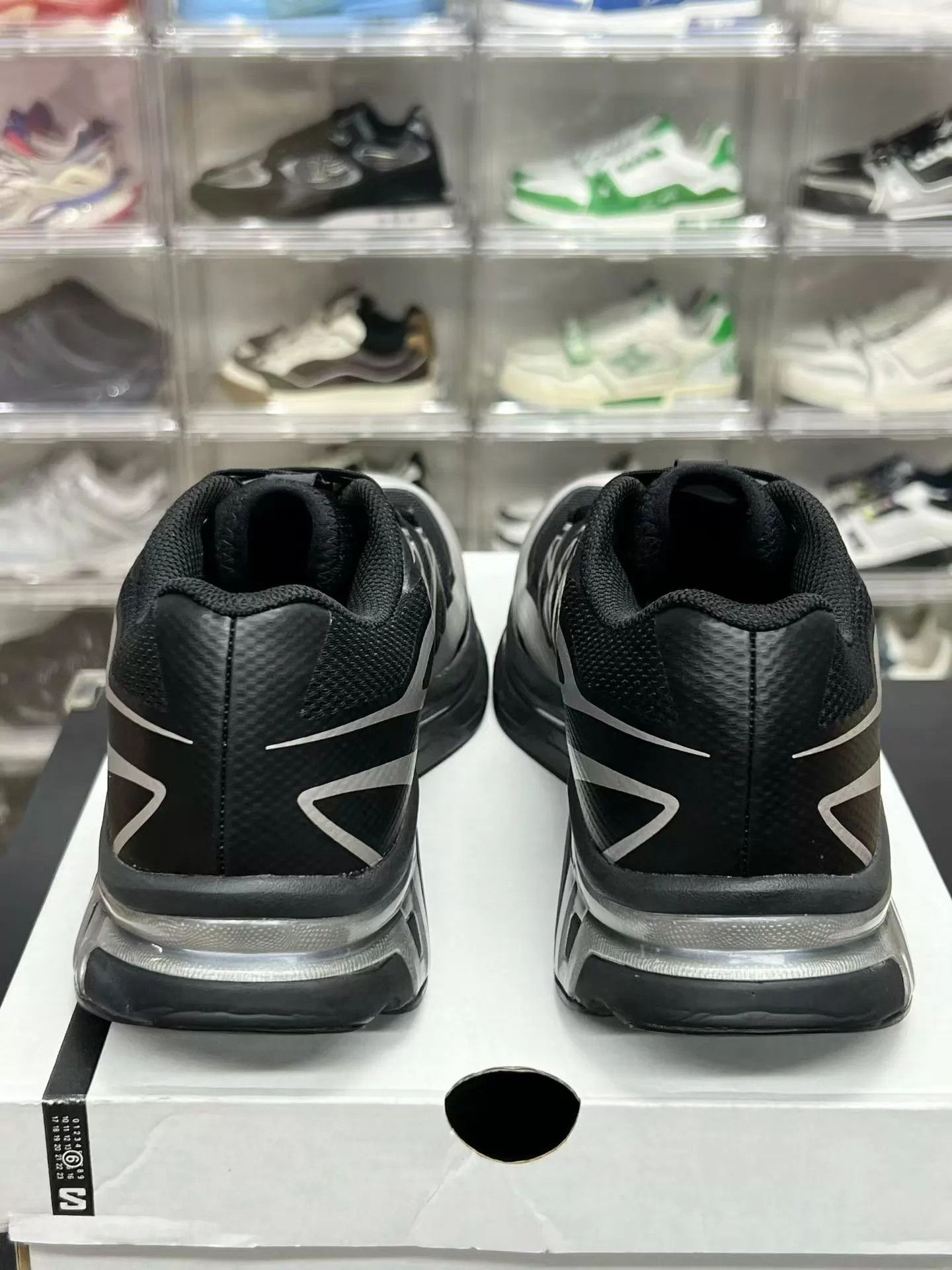 MM6 MM6 x Salomon XT-6 Black Silver 43 Rare Vintage Size US 10 / EU 43 - 6 Thumbnail