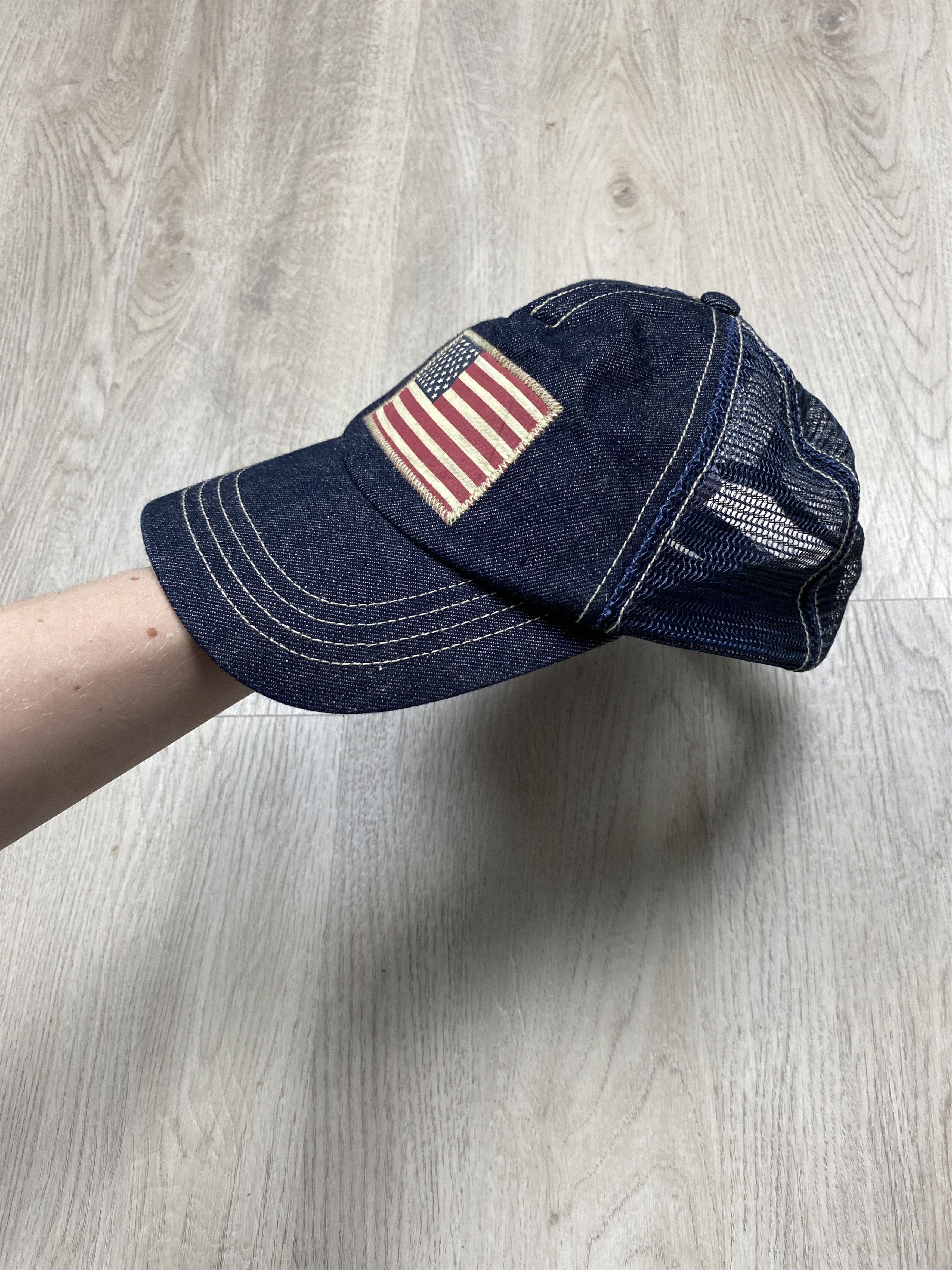 Polo Ralph Lauren Polo Ralph Lauren USA Vintage Mens Trucker Hat Cap Snapback Size ONE SIZE - 3 Thumbnail