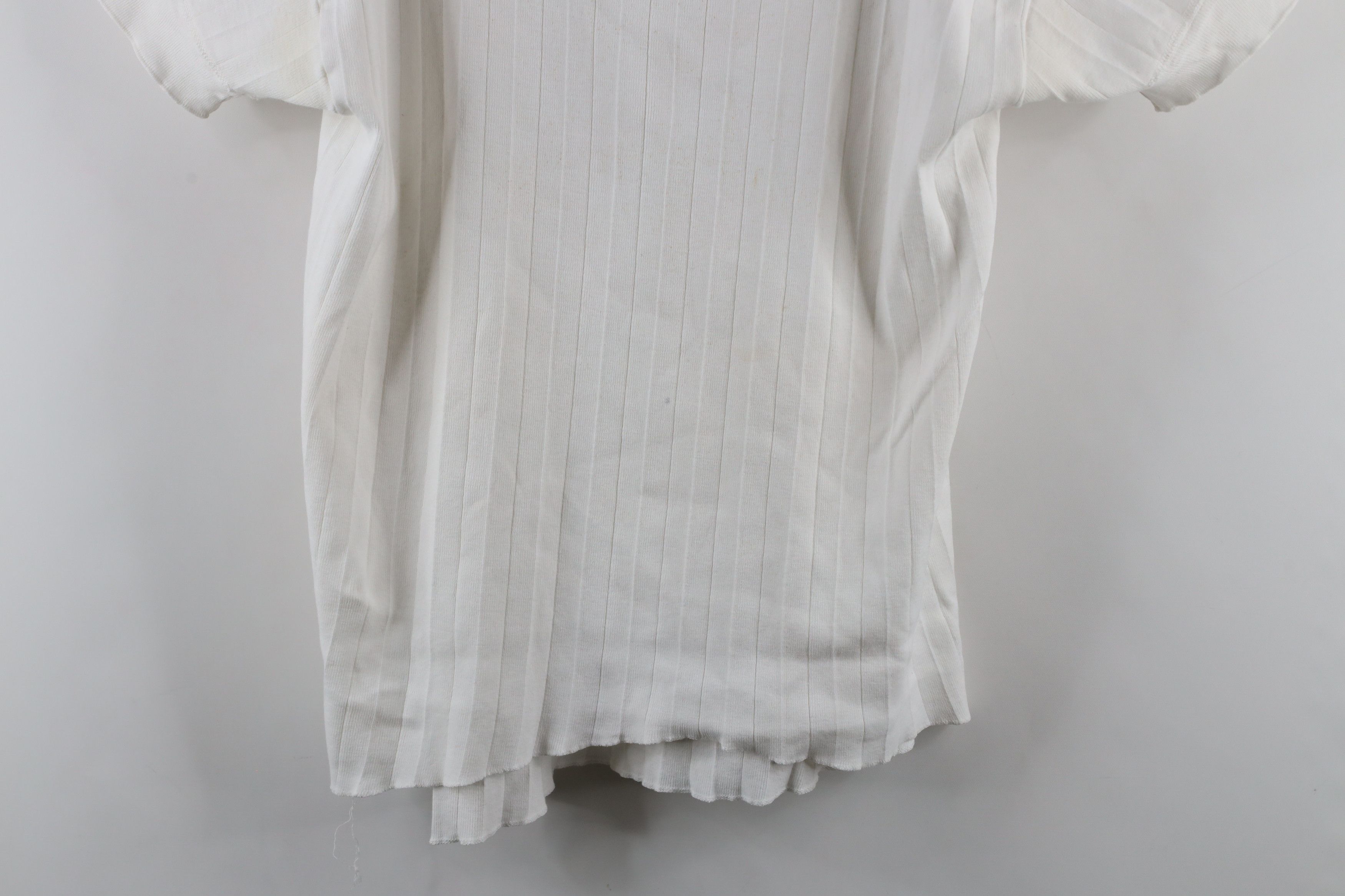 Vintage Vintage 60s 70s Streetwear Cotton Ribbed Knit T-Shirt USA Size US XL / EU 56 / 4 - 3 Thumbnail