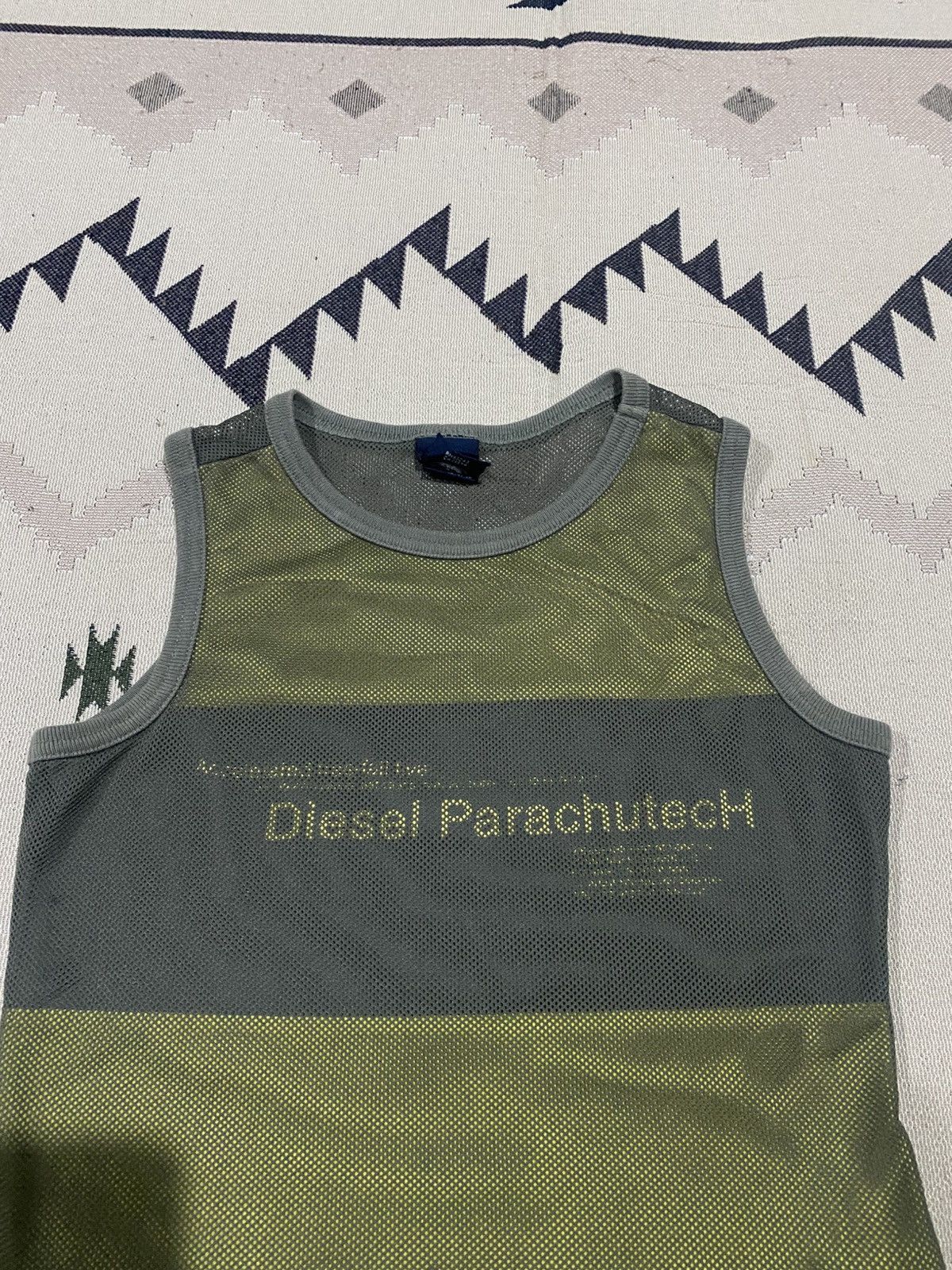 Diesel 2000s DIESEL PARACHUTECH MESH TANK TOP RARE Size S / US 4 / IT 40 - 3 Thumbnail
