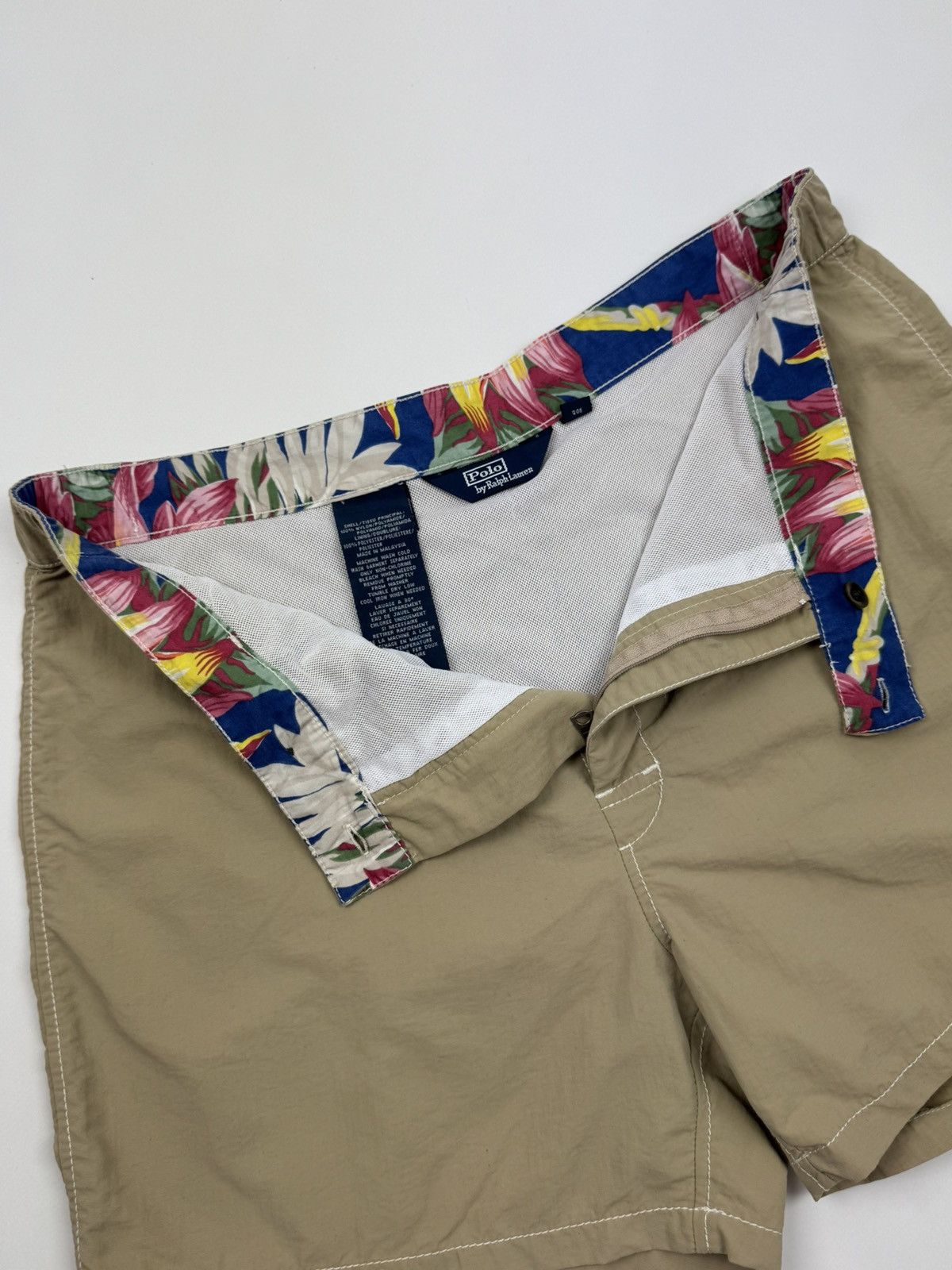 Polo Ralph Lauren 1990’s Vintage Polo Ralph Lauren Swim Shorts Size US 32 / EU 48 - 8 Thumbnail