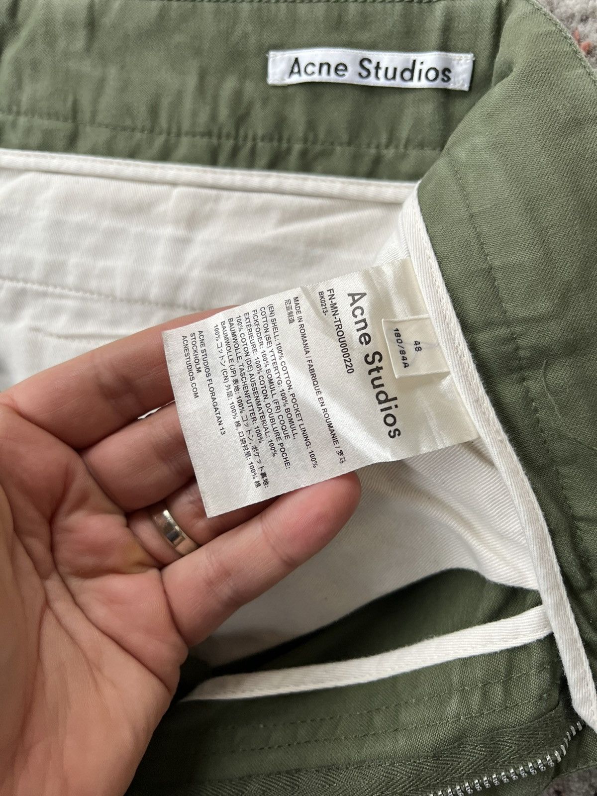 Acne Studios Acne Studio Pants Size US 32 / EU 48 - 8 Thumbnail