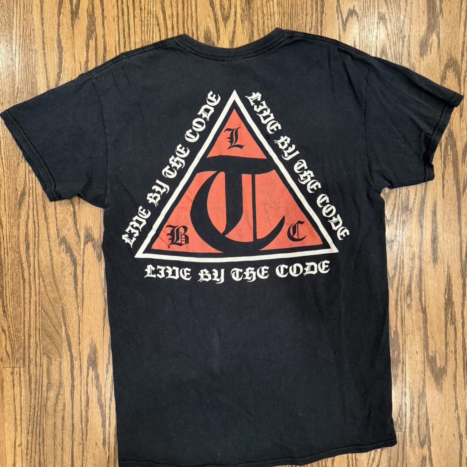 Gildan Terror - Live by the Code Shirt - M Size US M / EU 48-50 / 2 - 5 Thumbnail