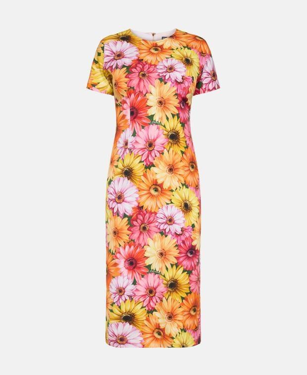 Dolce & Gabbana Silk dress Size 4XL / US 24-26 - 1 Thumbnail