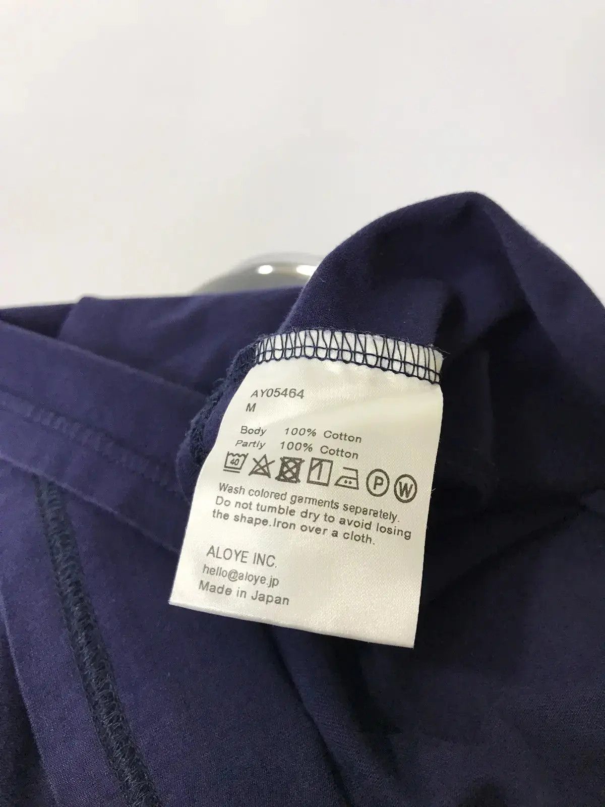 20471120 × Designer × Japanese Brand ALOYE t-shirt designers made in Japan size M Size US M / EU 48-50 / 2 - 6 Thumbnail