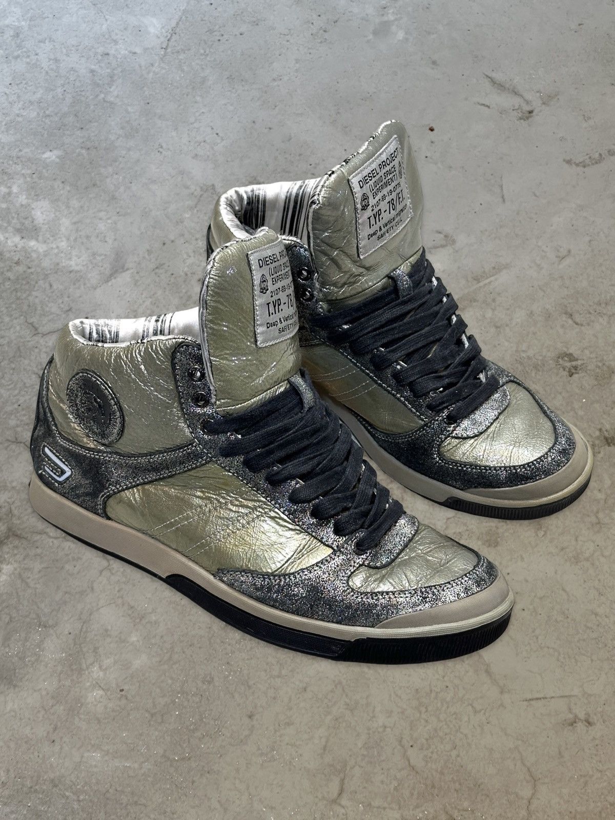Diesel (SS08) DEEP HI TOP Size US 8.5 / EU 41-42 - 3 Thumbnail
