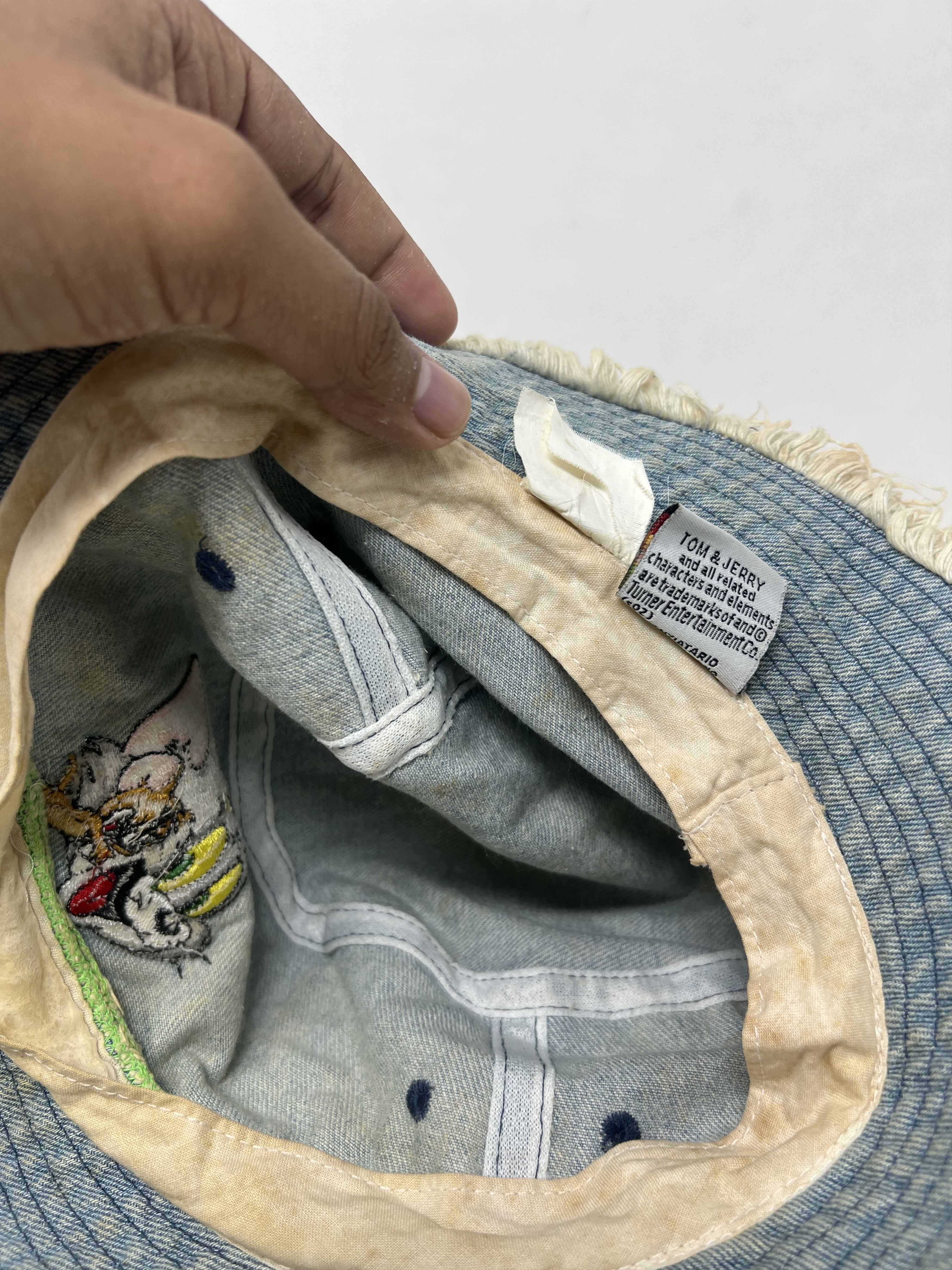 Hat Club Tom & Jerry Denim Hat Size ONE SIZE - 11 Thumbnail