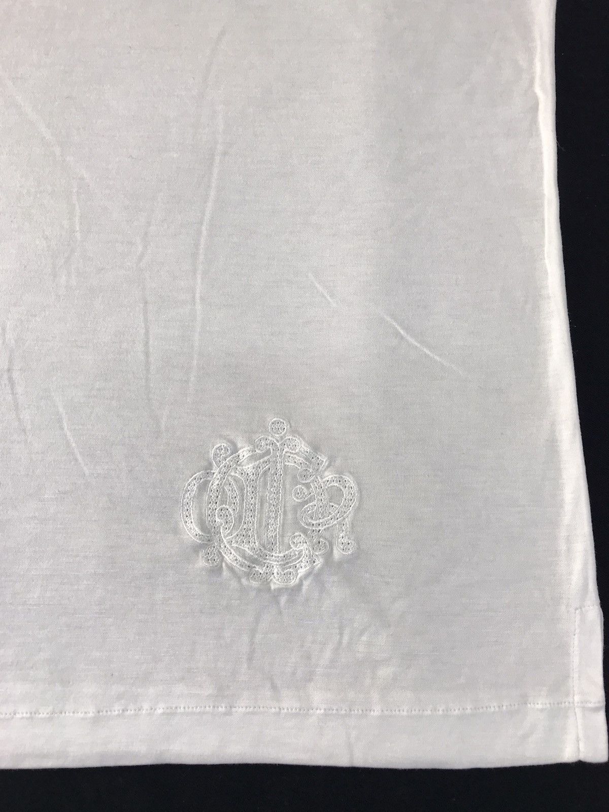 Christian Dior Monsieur Vintage 90s Christian Dior White Inner Thin Tee Unisex Wear Size US S / EU 44-46 / 1 - 4 Thumbnail