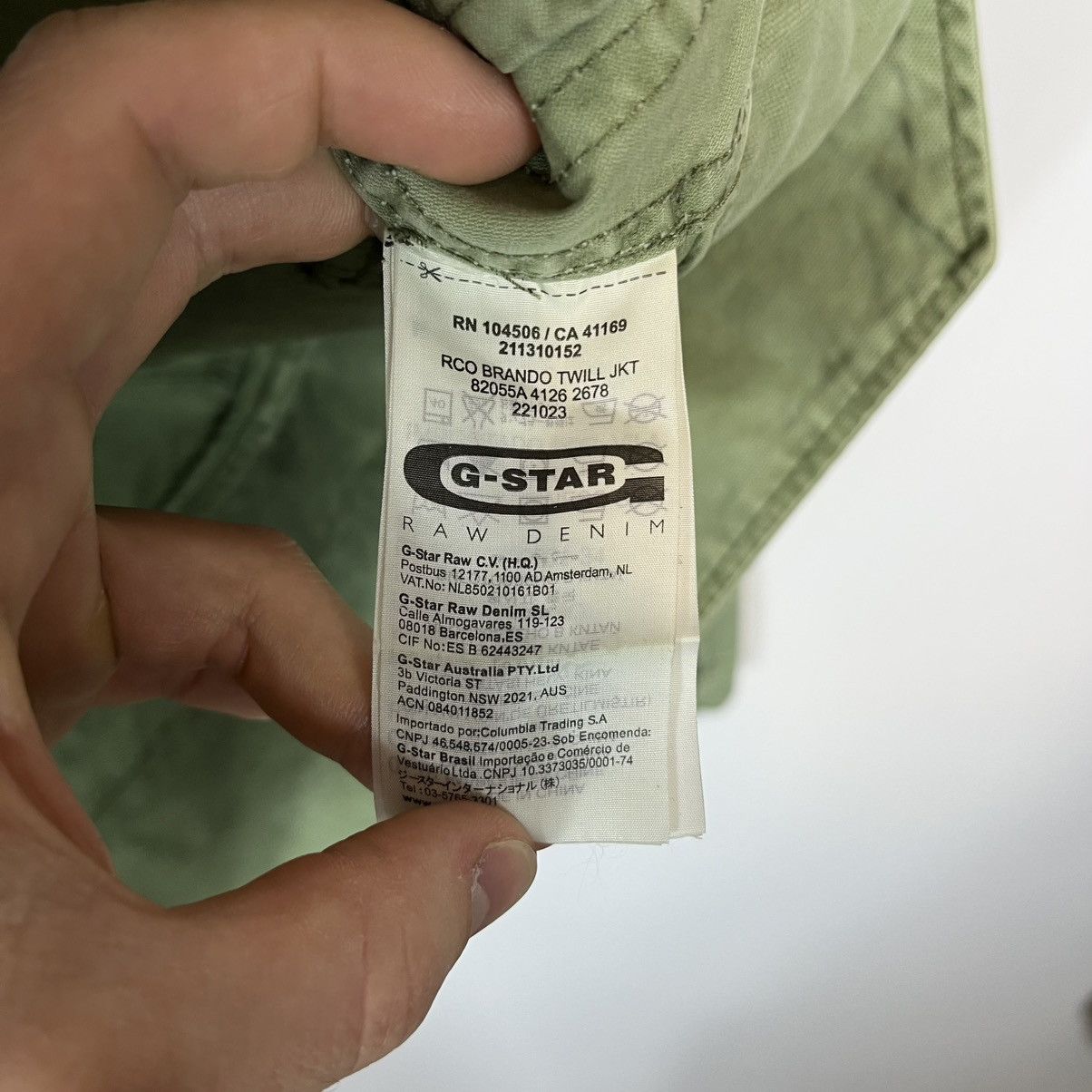 G-Star G-Star Raw Green Multipocket Brando Twill Jacket Avant-Garde Size US M / EU 48-50 / 2 - 5 Thumbnail