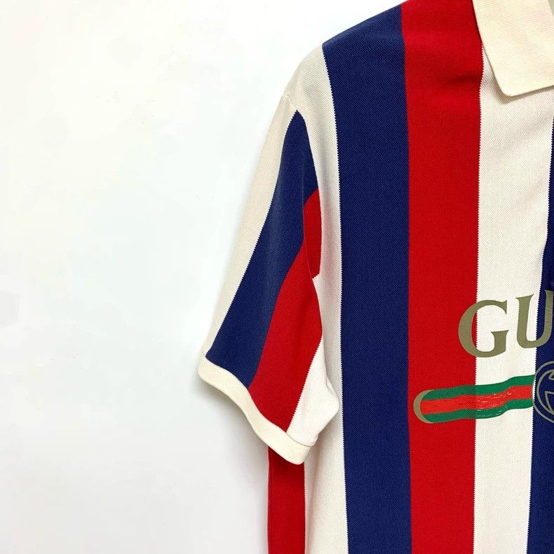 Gucci GucciStriped polo shirt 2503-Nextarrow Size US M / EU 48-50 / 2 - 7 Thumbnail