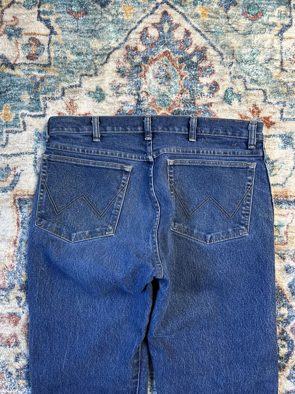 Wrangler Wrangler Dark Wash Jeans Size 34 Size US 34 / EU 50 - 6 Thumbnail
