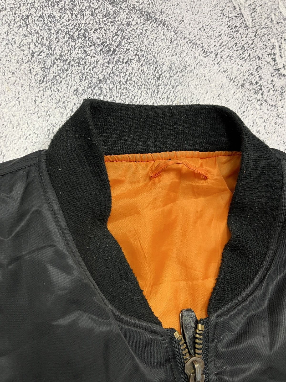 Vintage Vintage Y2k Flyer’s Man Intermediate MA-1 Bomber Jacket Rare Size US L / EU 52-54 / 3 - 9 Thumbnail