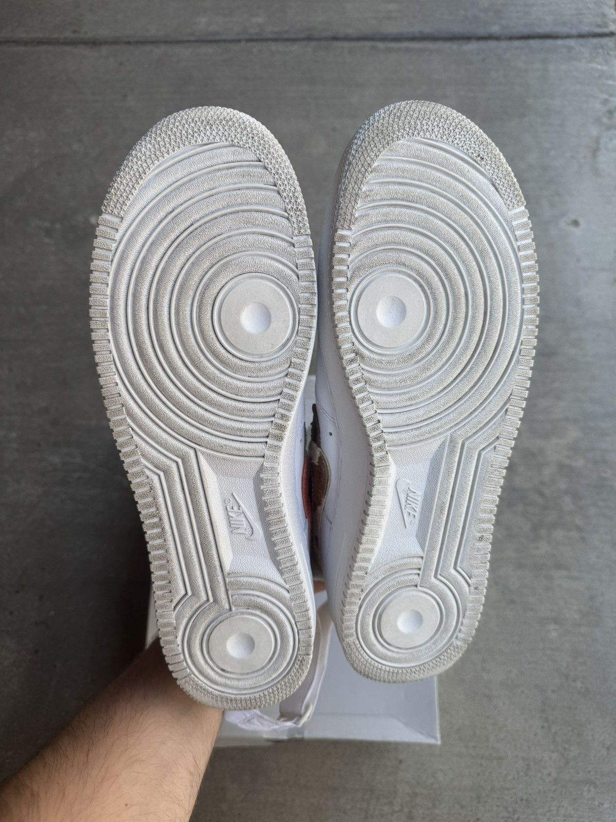 John Geiger JOHN GEIGER X NIKE AIR FORCE 1 HIGH MISPLACED CHECKS SIZE 13 Size US 13 / EU 46 - 5 Thumbnail
