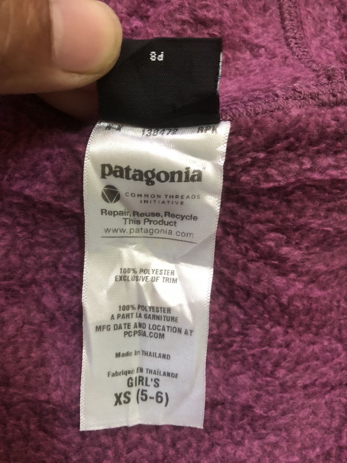 Patagonia sherpa sweater hoodie for kid