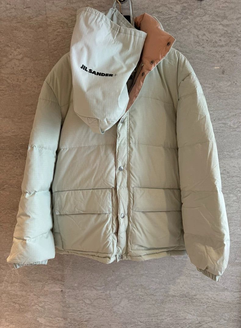 Jil Sander Jil Sander Color-blocked down jacket Size L / US 10 / IT 46 - 3 Thumbnail