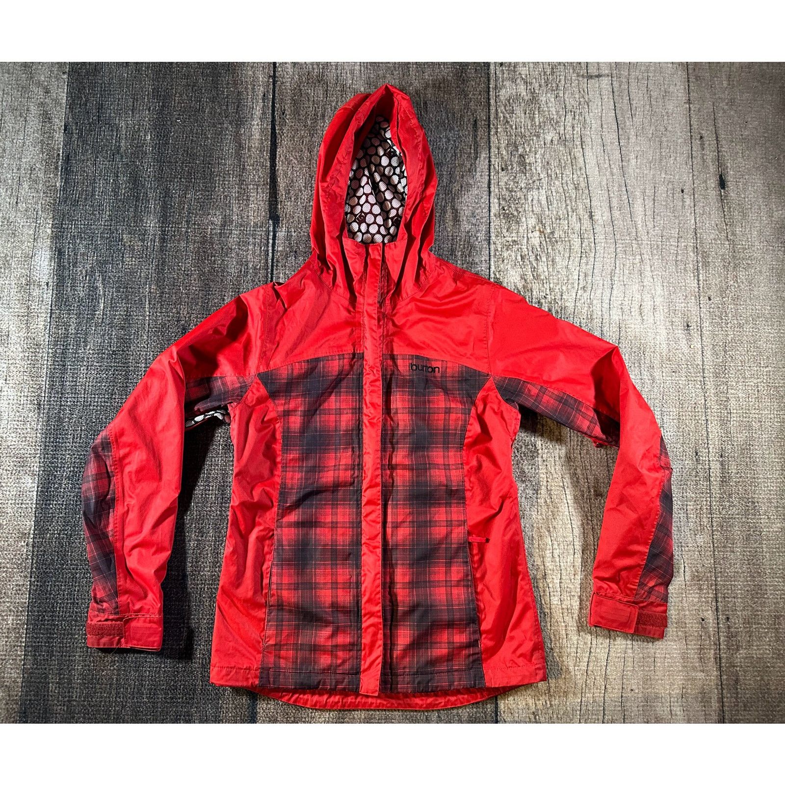 Burton Burton Womens Dry Ride Laizhou Hooded Flannel Snow Jacket XS Size XS / US 0-2 / IT 36-38 - 1 Thumbnail