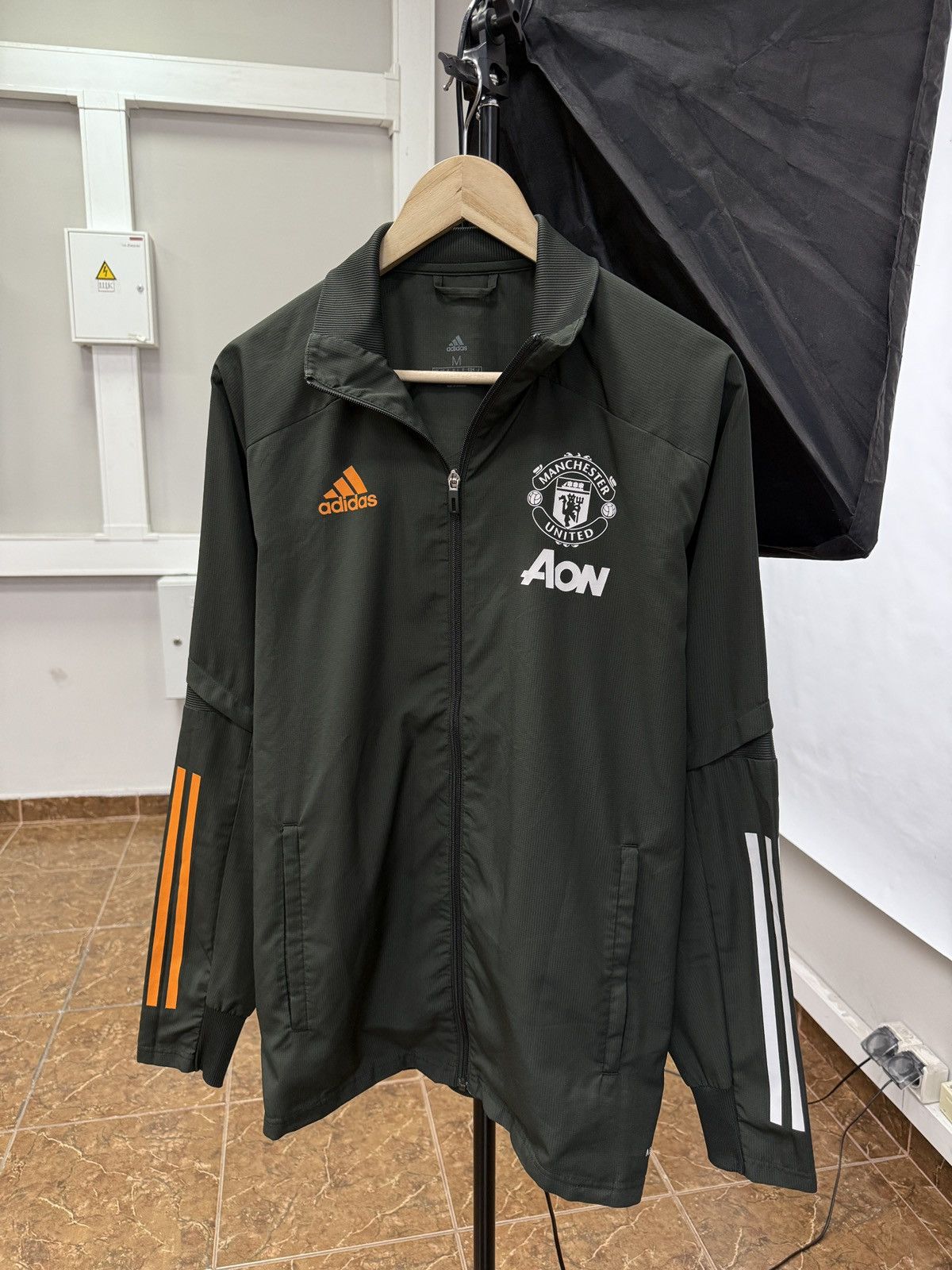 🏴󠁧󠁢󠁥󠁮󠁧󠁿 Y2K 2022 Adidas Manchester United Zip Jacket Soccer