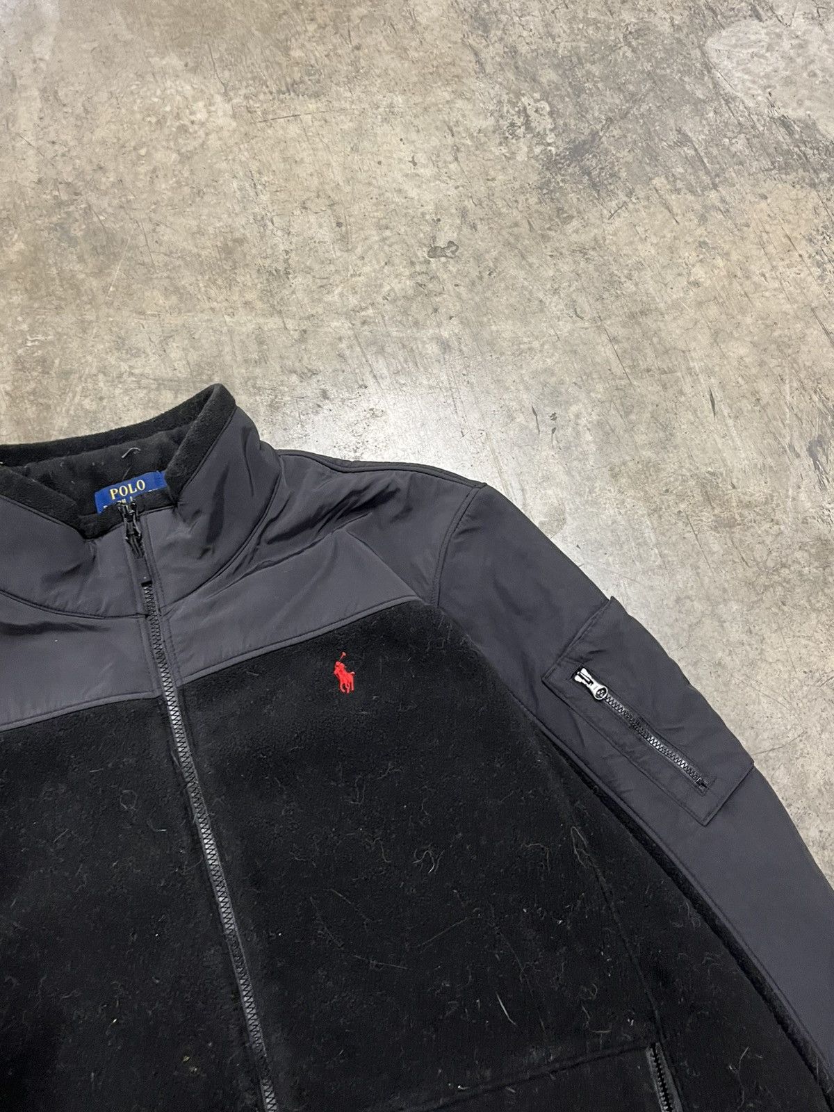 Polo Ralph Lauren × Vintage Polo Ralph Lauren vintage fleece jacket Denali style tech Size US XL / EU 56 / 4 - 4 Thumbnail