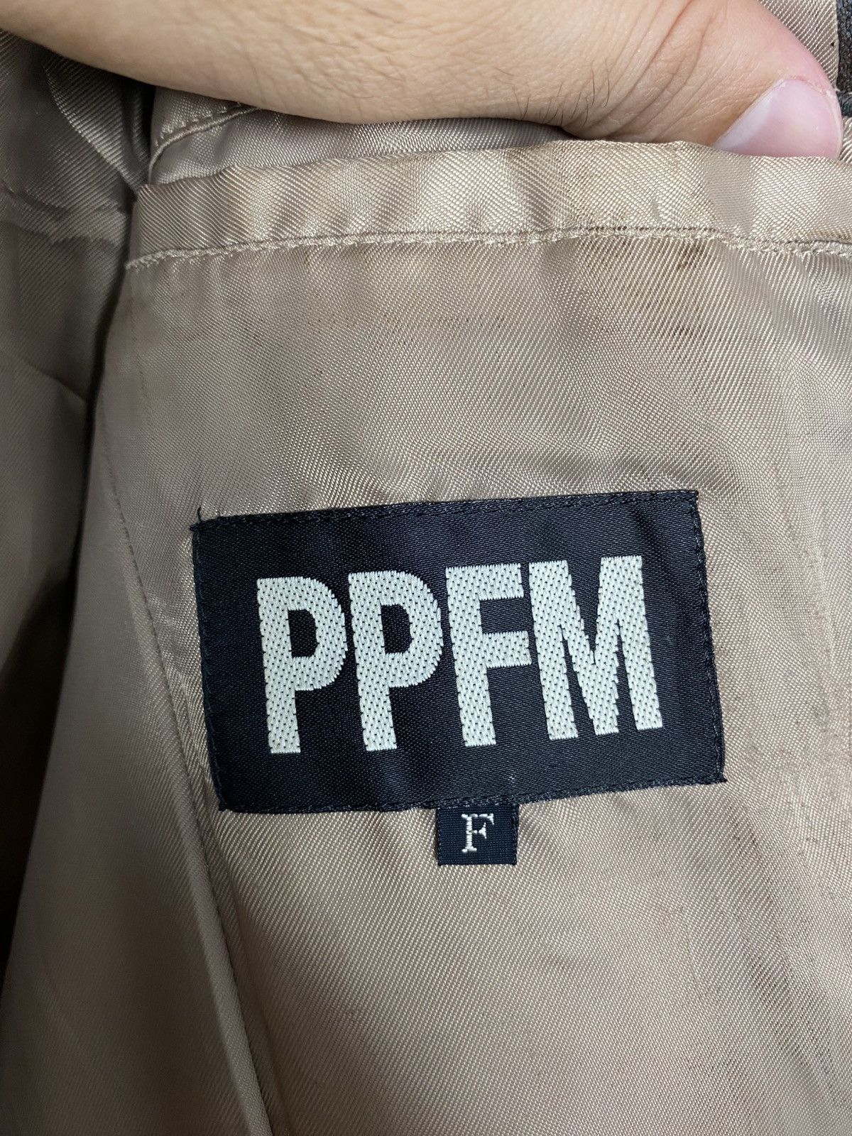 PPFM Rare‼️ Vintage Ppfm Double Collar Novacheck Wool Coat Japan Size US M / EU 48-50 / 2 - 7 Thumbnail