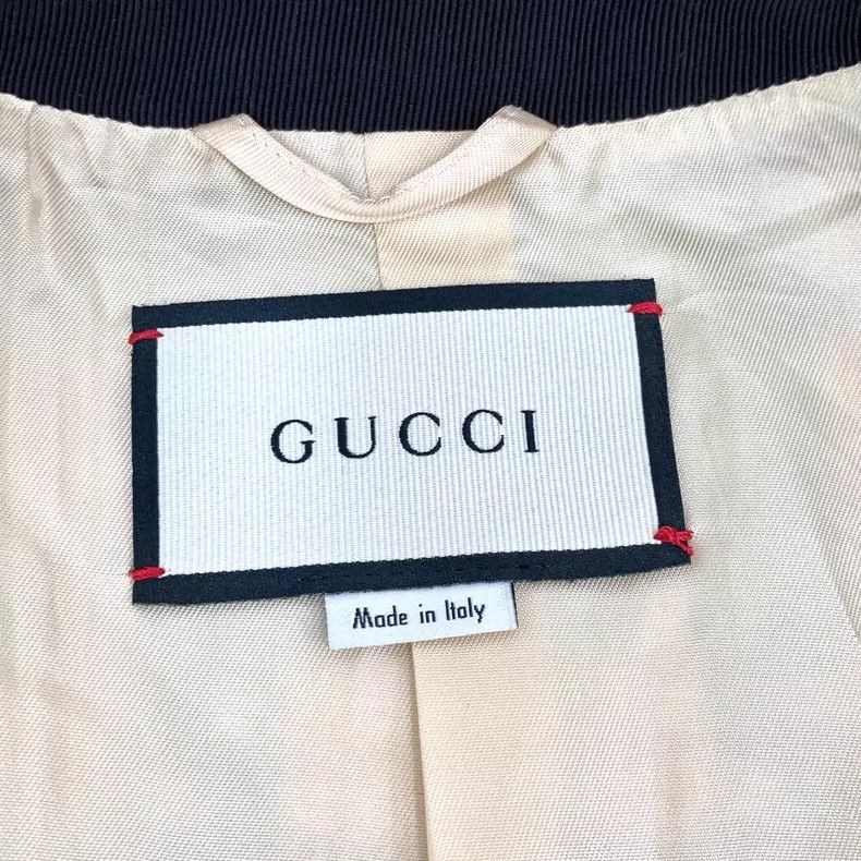 Gucci Gucci Light green wool woven tweed single-breasted vest jac Size S / US 4 / IT 40 - 7 Thumbnail