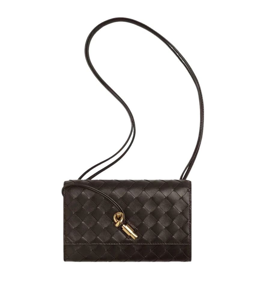 BOTTEGA VENETA Andiamo Fondant Leather Pouch New Auth