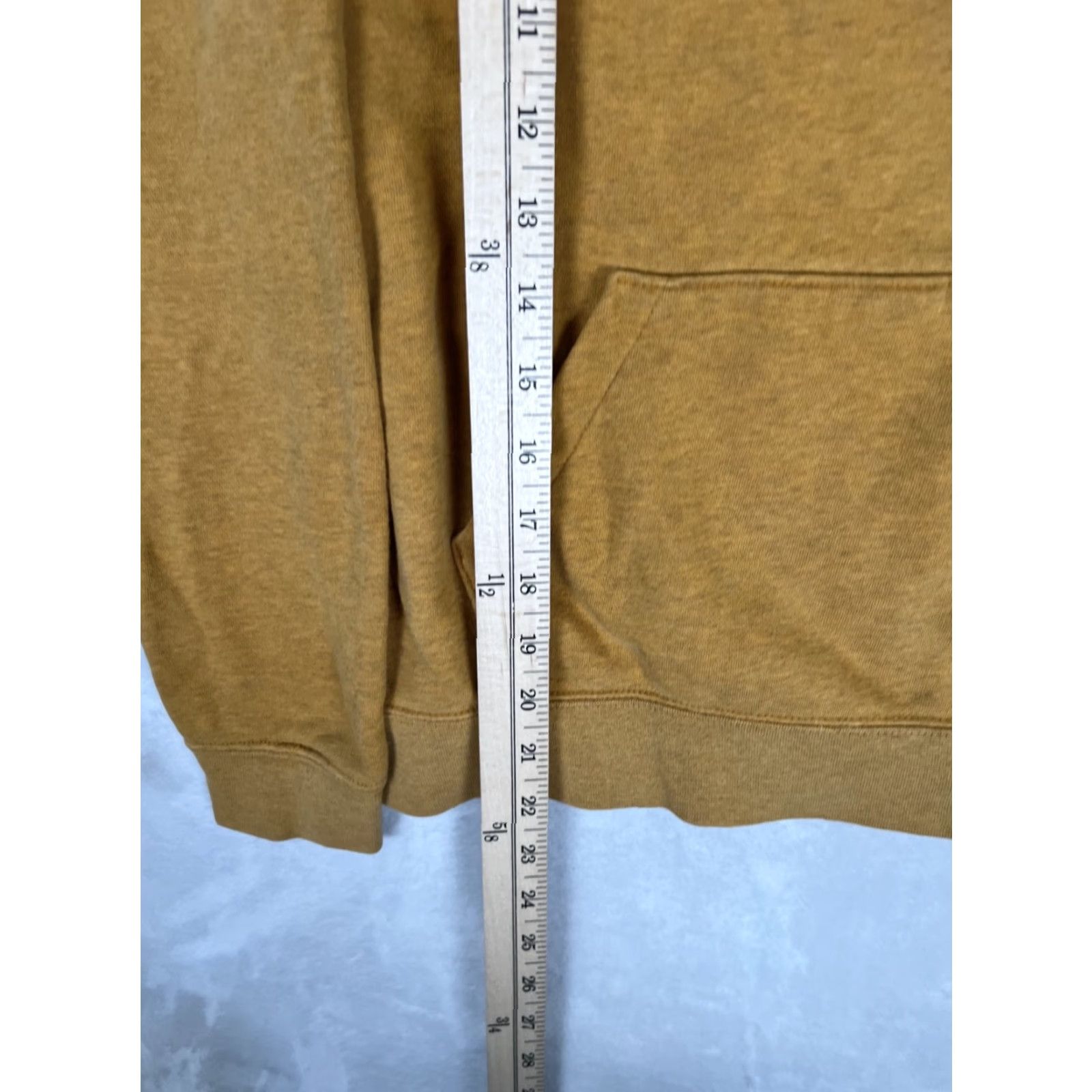 Nike Nike Cowl Hoodie Women's Medium Yellow Pullover Sweatshirt Swoosh Logo Athletic Size M / US 6-8 / IT 42-44 - 3 Thumbnail