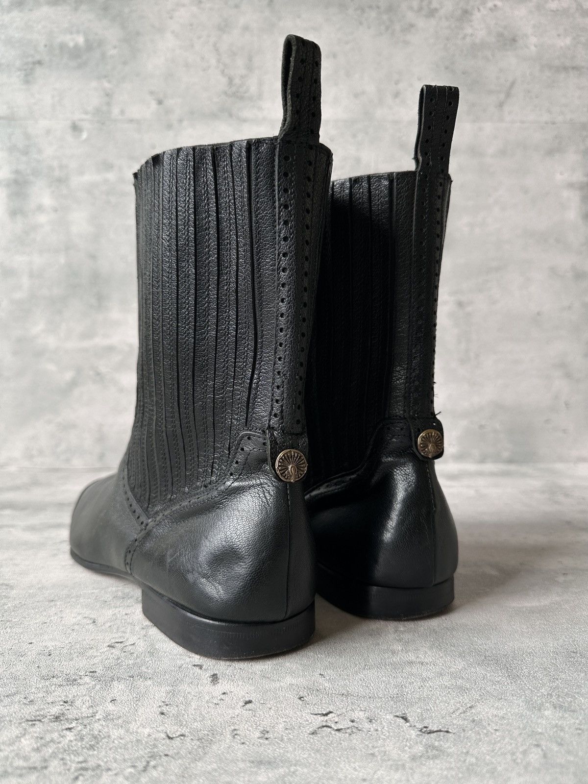 Roberto Cavalli 90s WESTERN COUTURE BOOTS Size US 10 / EU 43 - 11 Thumbnail