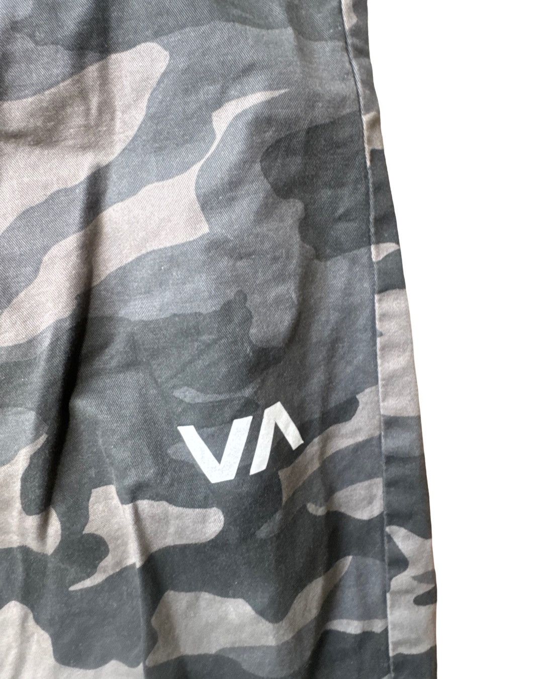 RVCA RVCA Men's Gray Camo Jogger Sweatpants Size US 37 - 3 Thumbnail