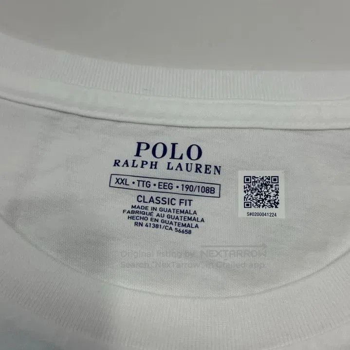 Polo Ralph Lauren Polo Ralph Lauren Logo Embroidered Short Sleeve T. Size US XXL / EU 58 / 5 - 5 Thumbnail