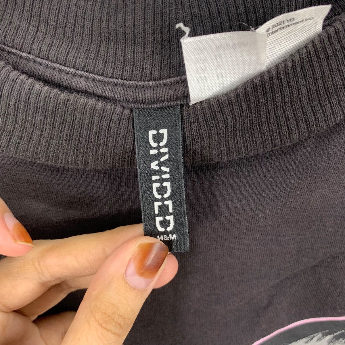 H&M H&M DIVIDED x BLACKPINK 2021 Collection Sun Faded Tee Shirt Size M / US 6-8 / IT 42-44 - 8 Thumbnail