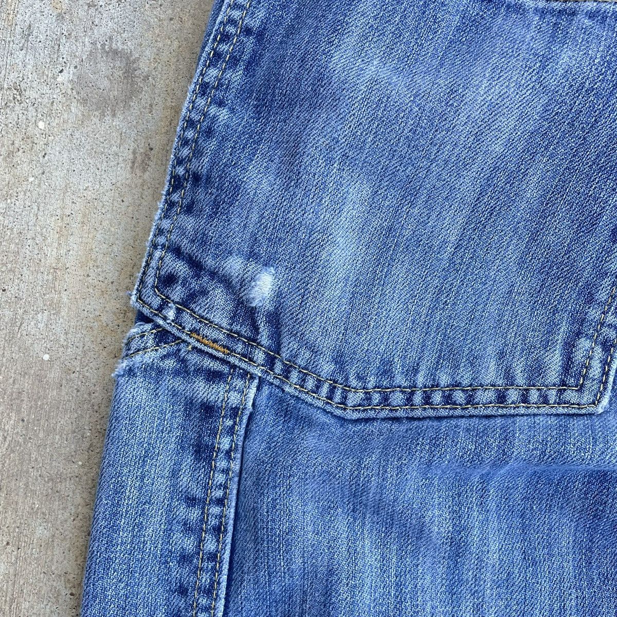 Levi's Vintage Levi's Silvertab Baggy Carpenter Jeans Denim 34x30 Size US 34 / EU 50 - 9 Thumbnail