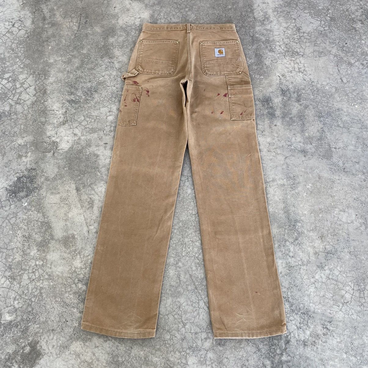 Carhartt Size 28x34 VTG Carhartt Double Knee Splatter Painter Pants Size US 28 / EU 44 - 13 Thumbnail