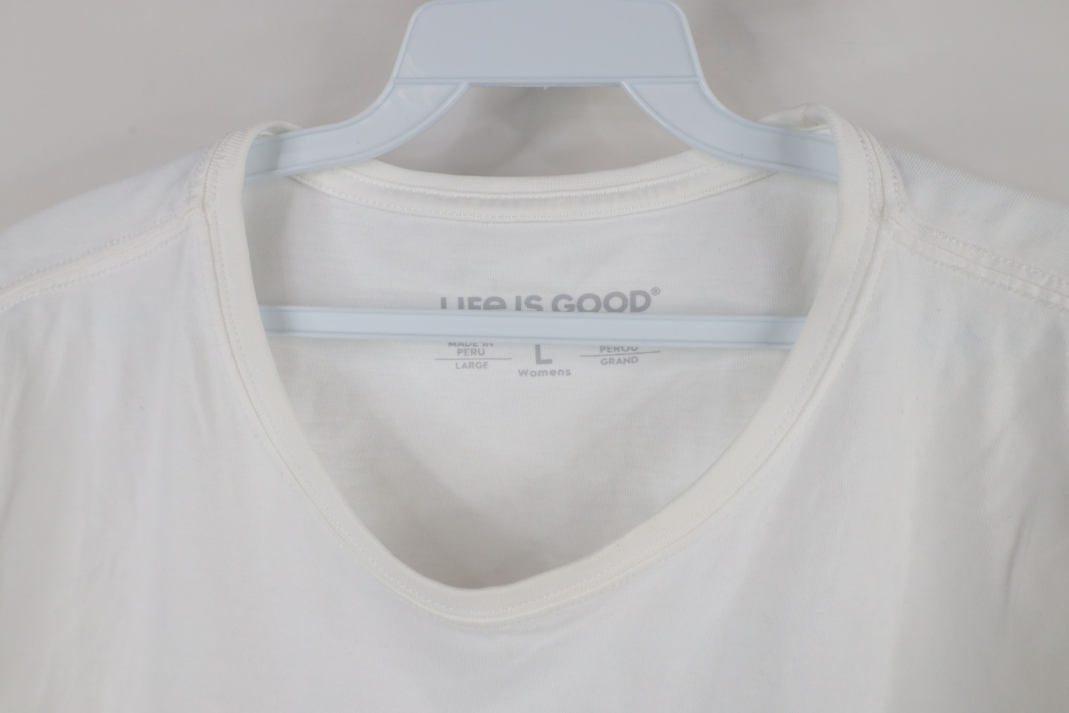 Life is Good × Vintage Life Is Good Crusher Rainbow Flower Short Sleeve T-Shirt Size L / US 10 / IT 46 - 6 Thumbnail