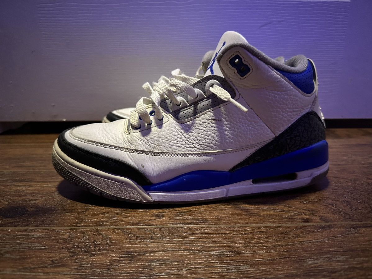 Jordan Brand Jordan 3 Racer Blue Size US 10 / EU 43 - 4 Thumbnail
