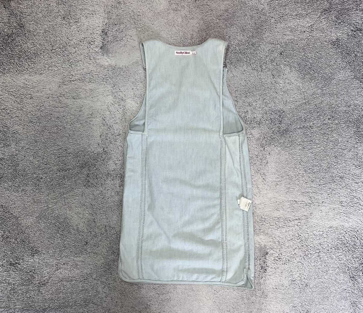 Chloe Sea by Chloe Women’s Dress Denim Overall Cotton Size USA4 Size S / US 4 / IT 40 - 15 Thumbnail