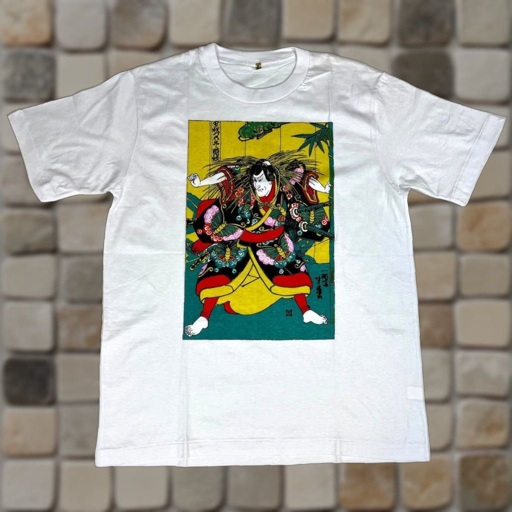 Vintage VINTAGE NOS Men's Vintage Japanese Art Samurai Graphic T-Shirt Sz L Size US L / EU 52-54 / 3 - 1 Thumbnail