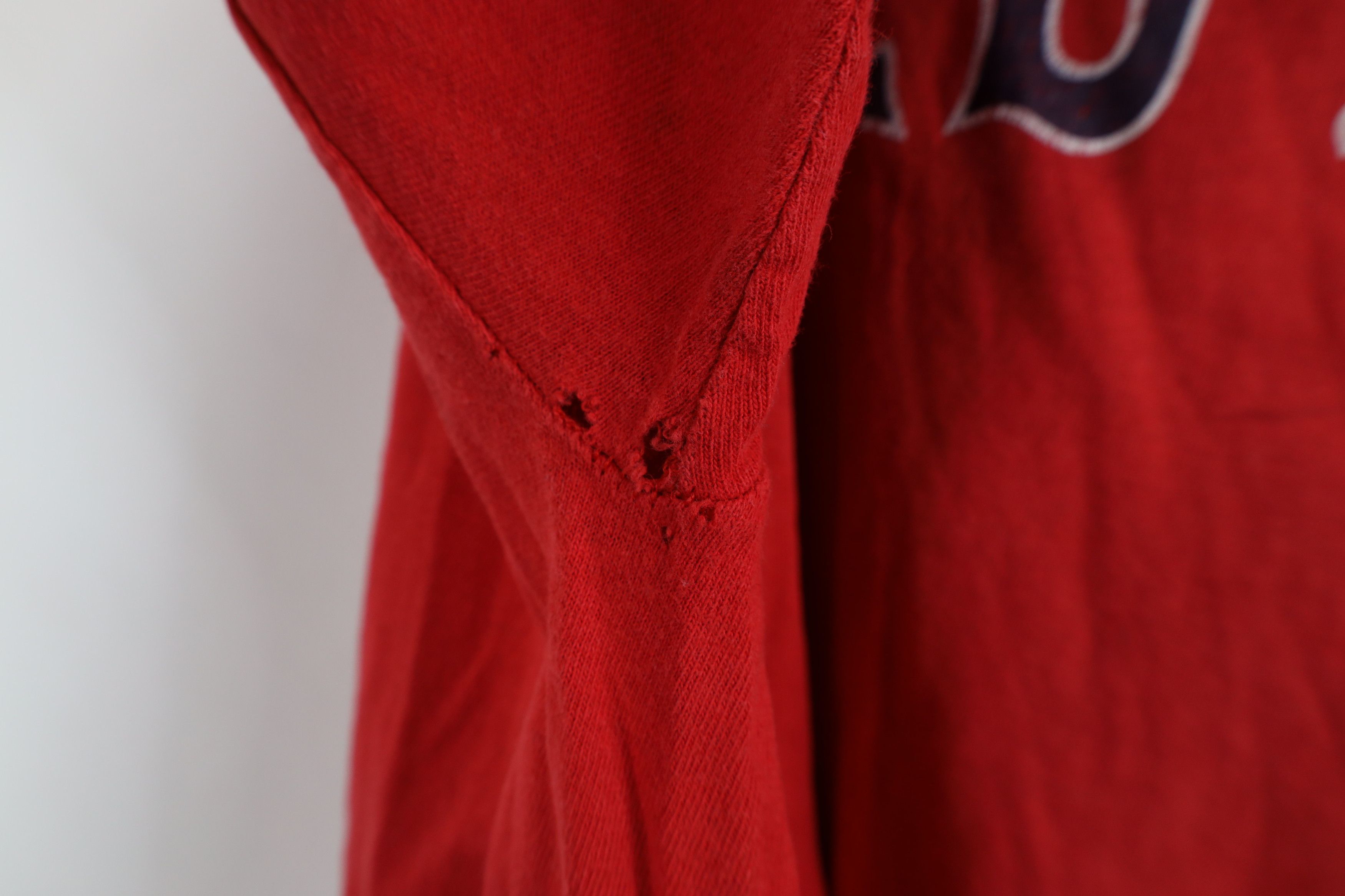 Adidas Vintage Y2K Adidas Boston Red Sox Baseball T-Shirt Red Size US XXL / EU 58 / 5 - 9 Thumbnail