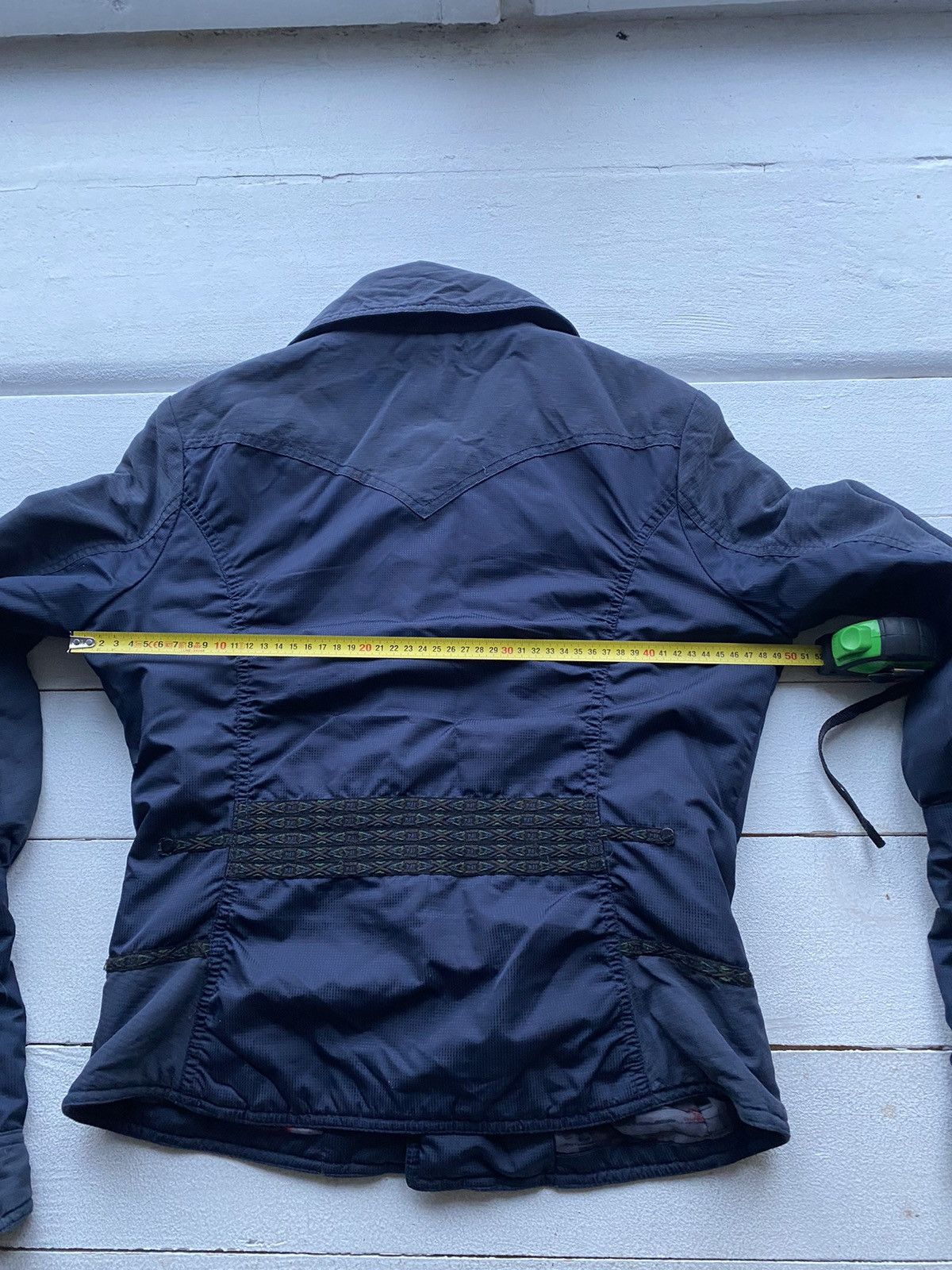 Diesel × If Six Was Nine 90s Diesel Biker Blue Jacket Nylon Insulated Womens Archive Size M / US 6-8 / IT 42-44 - 12 Thumbnail