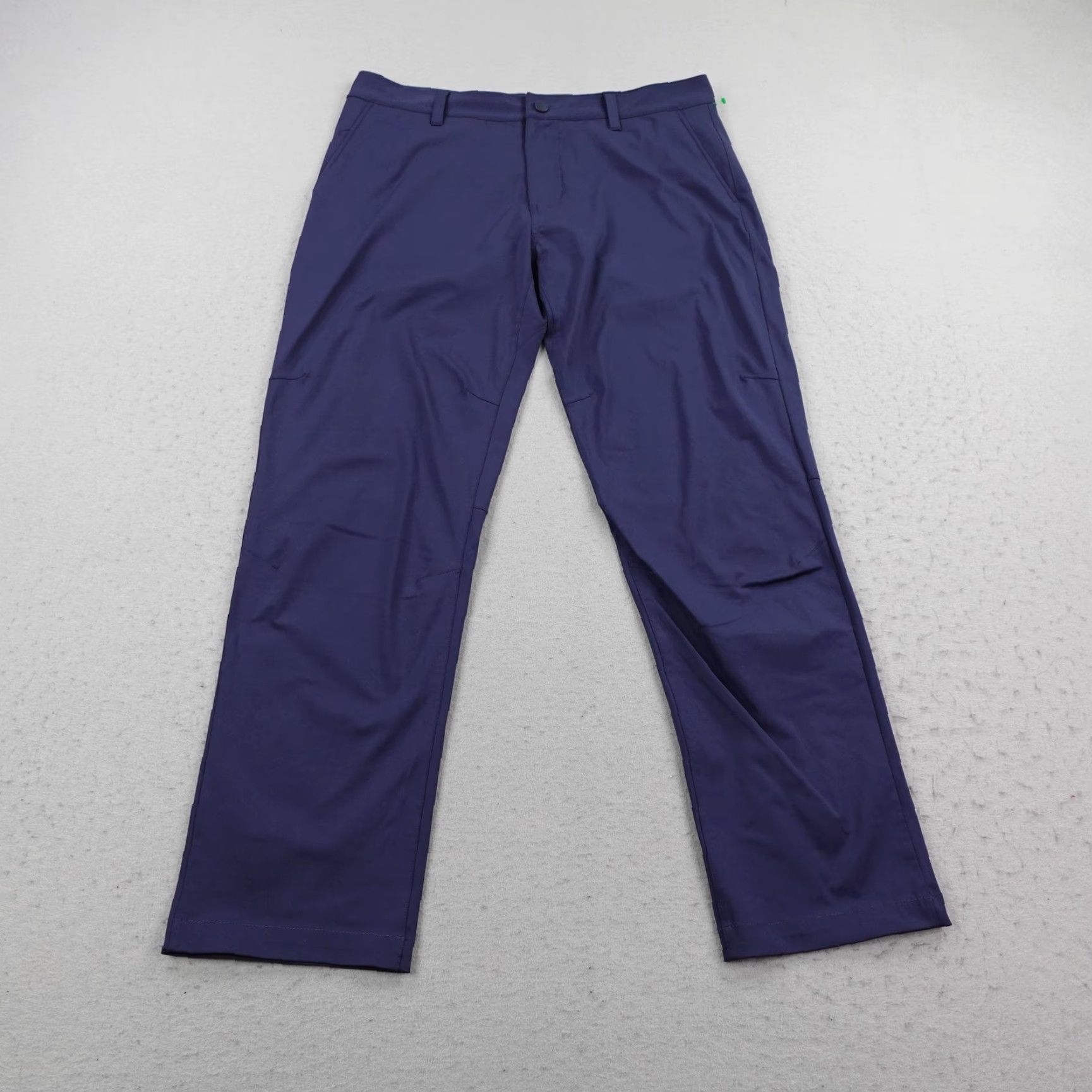 Rhone Rhone Pants Mens 34x30 Blue Commuter Performance Chino Straight Leg Golf Stretch Size US 34 / EU 50 - 2 Thumbnail