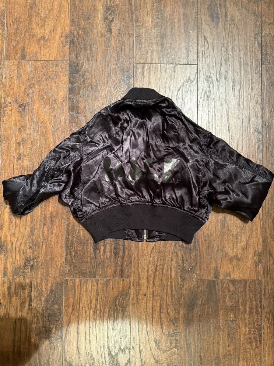 Comme des Garcons × Comme des Garcons Black × Comme des Garcons Homme Plus Cropped Black Bomber Size S / US 4 / IT 40 - 3 Thumbnail