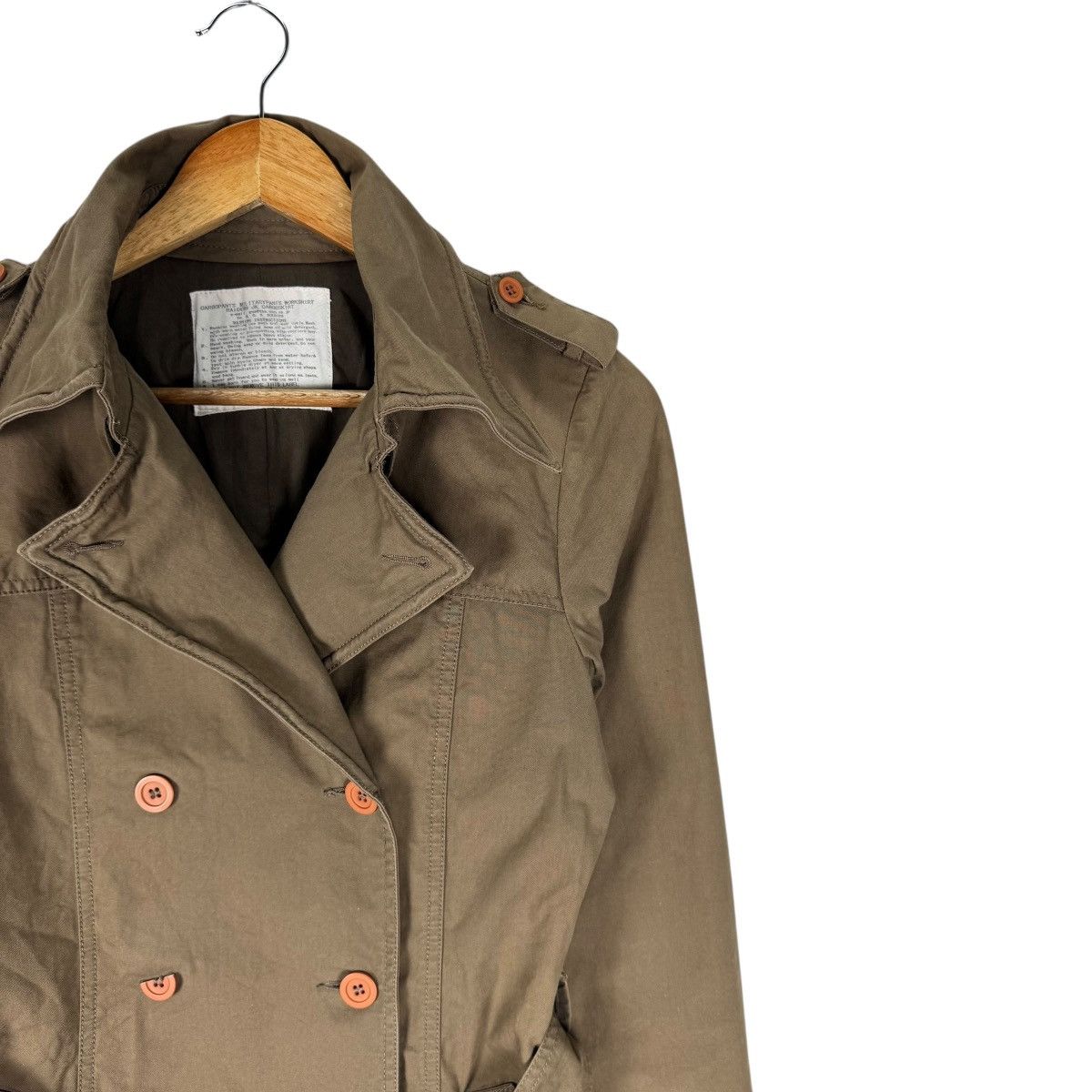 GOA ☀️GOA MILITARY TRENCH COAT JACKET Size S / US 4 / IT 40 - 4 Thumbnail