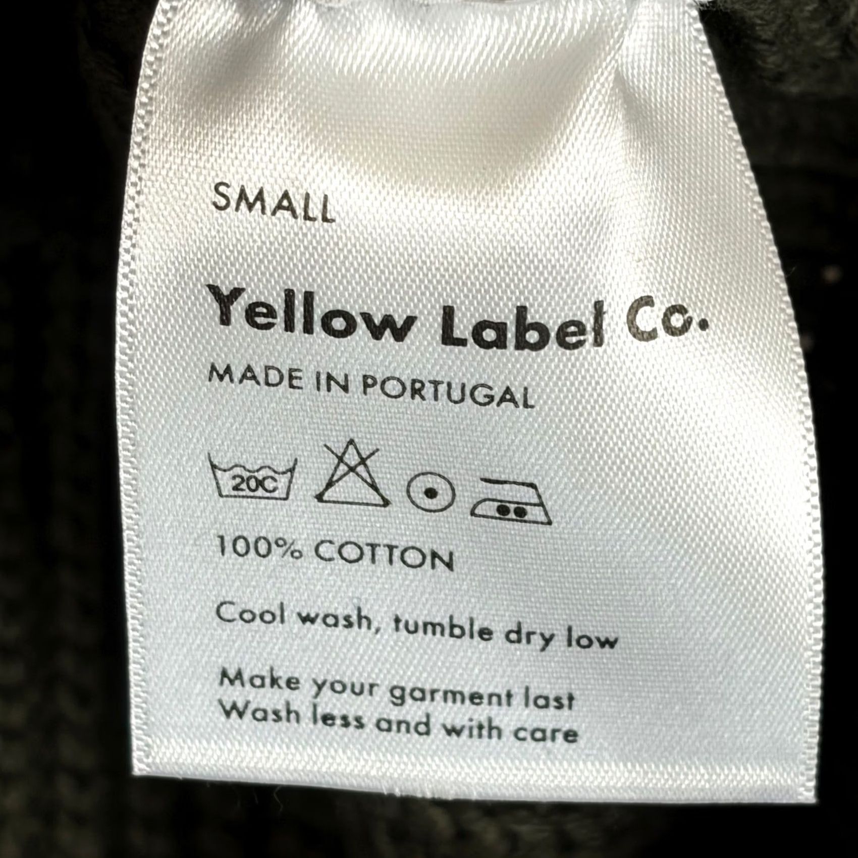 CO Yellow Label Co Crewneck Sweater Mens Olive Green Cotton Shaker Stitch Small Size US S / EU 44-46 / 1 - 5 Thumbnail
