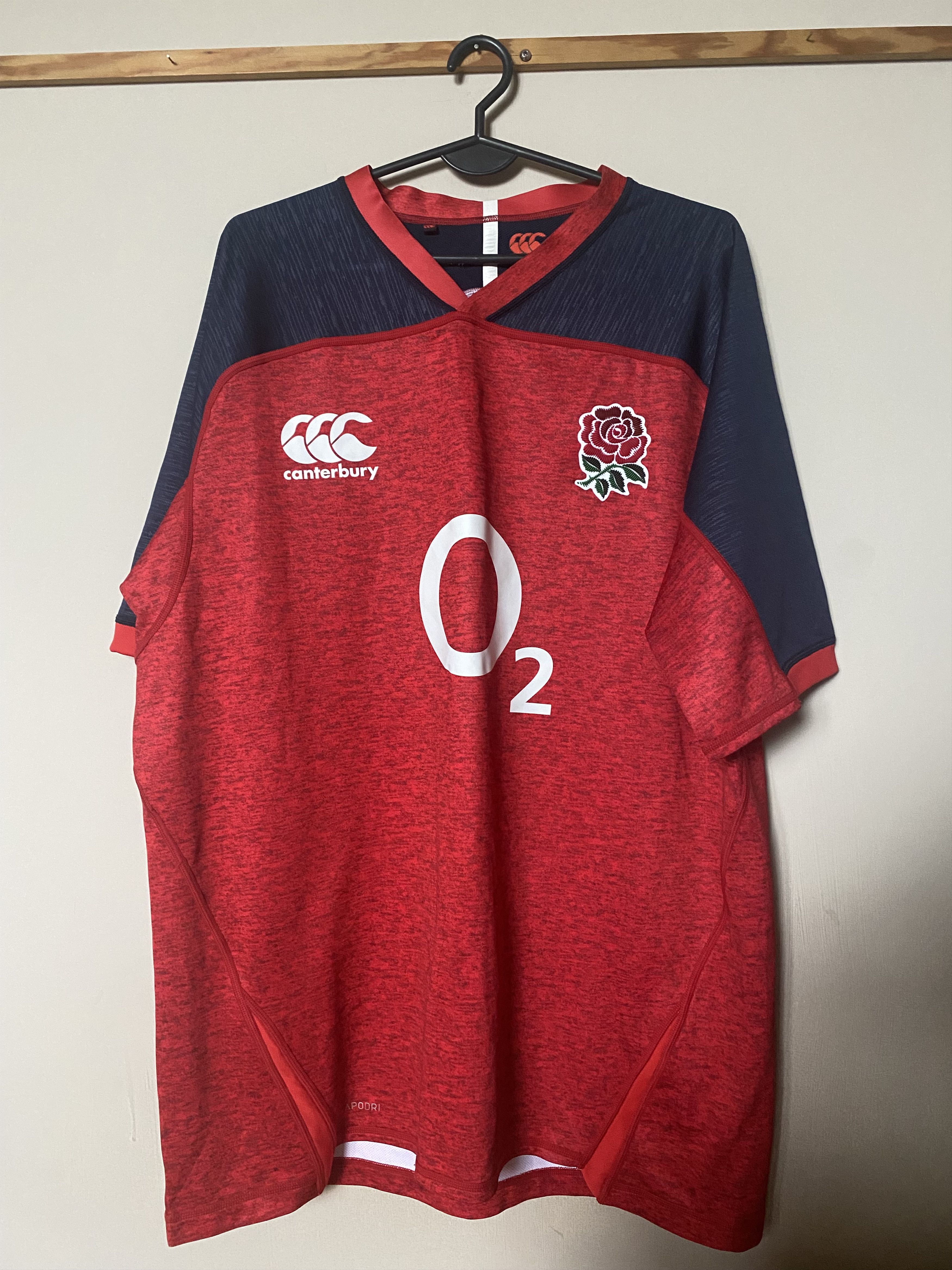 Canterbury of New Zealand Rugby ENGLAND - 2019 - 2020 - 2XL - Canterbury - UNIQUE Size US XXL / EU 58 / 5 - 1 Thumbnail