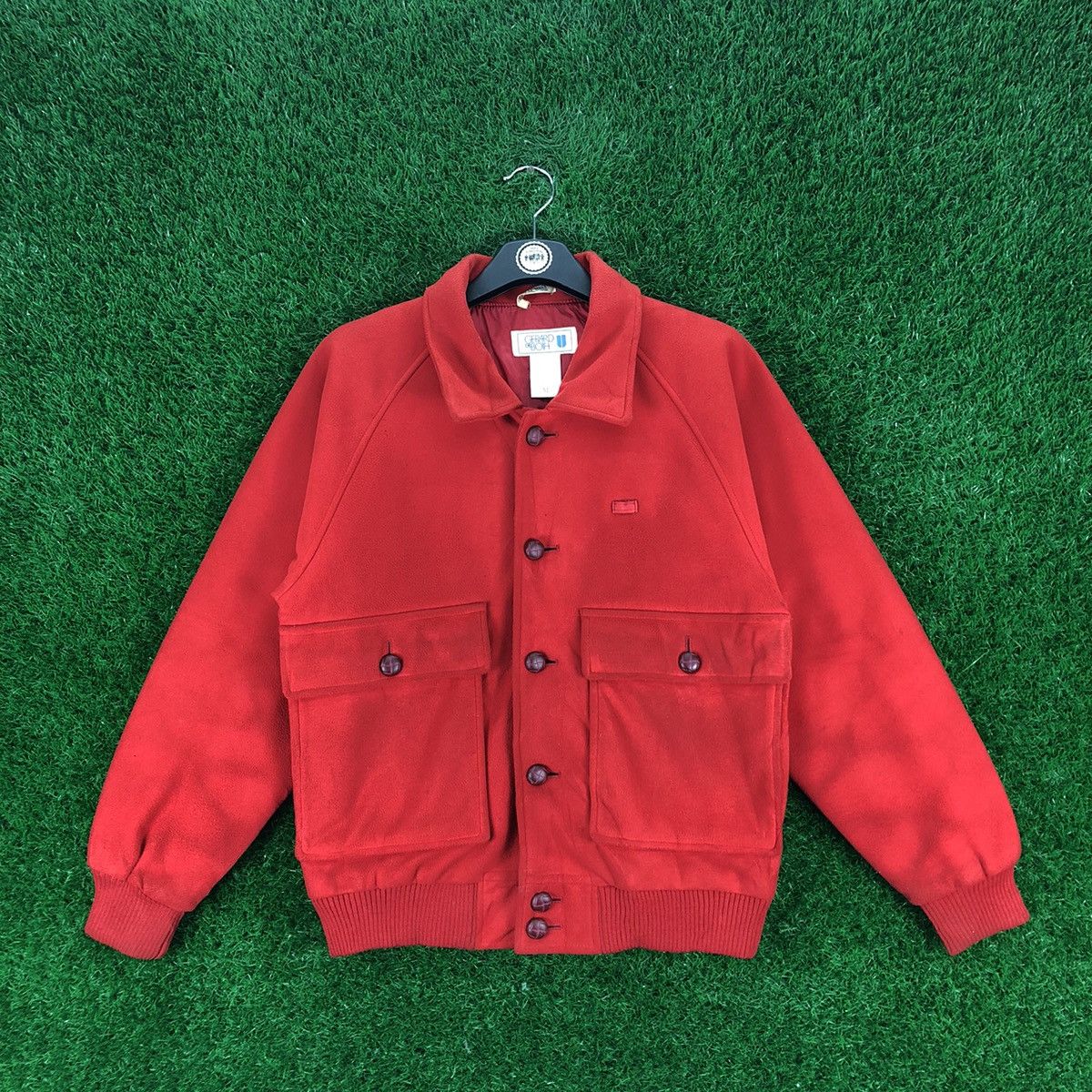 Japanese Brand Vintage 80's Fleece Jacket Quilted Nylon by Gerard de Both Size US S / EU 44-46 / 1 - 1 Thumbnail