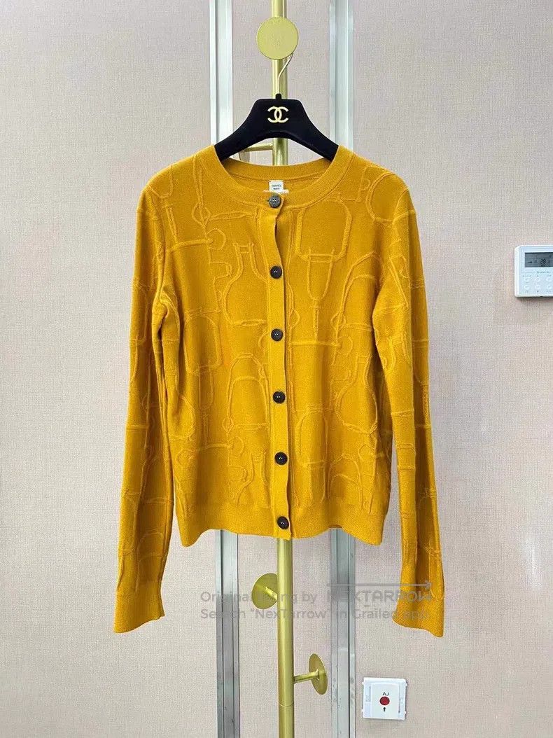 Hermes Hermes Cashmere and Silk Open Cardigan Size XS / US 0-2 / IT 36-38 - 1 Thumbnail
