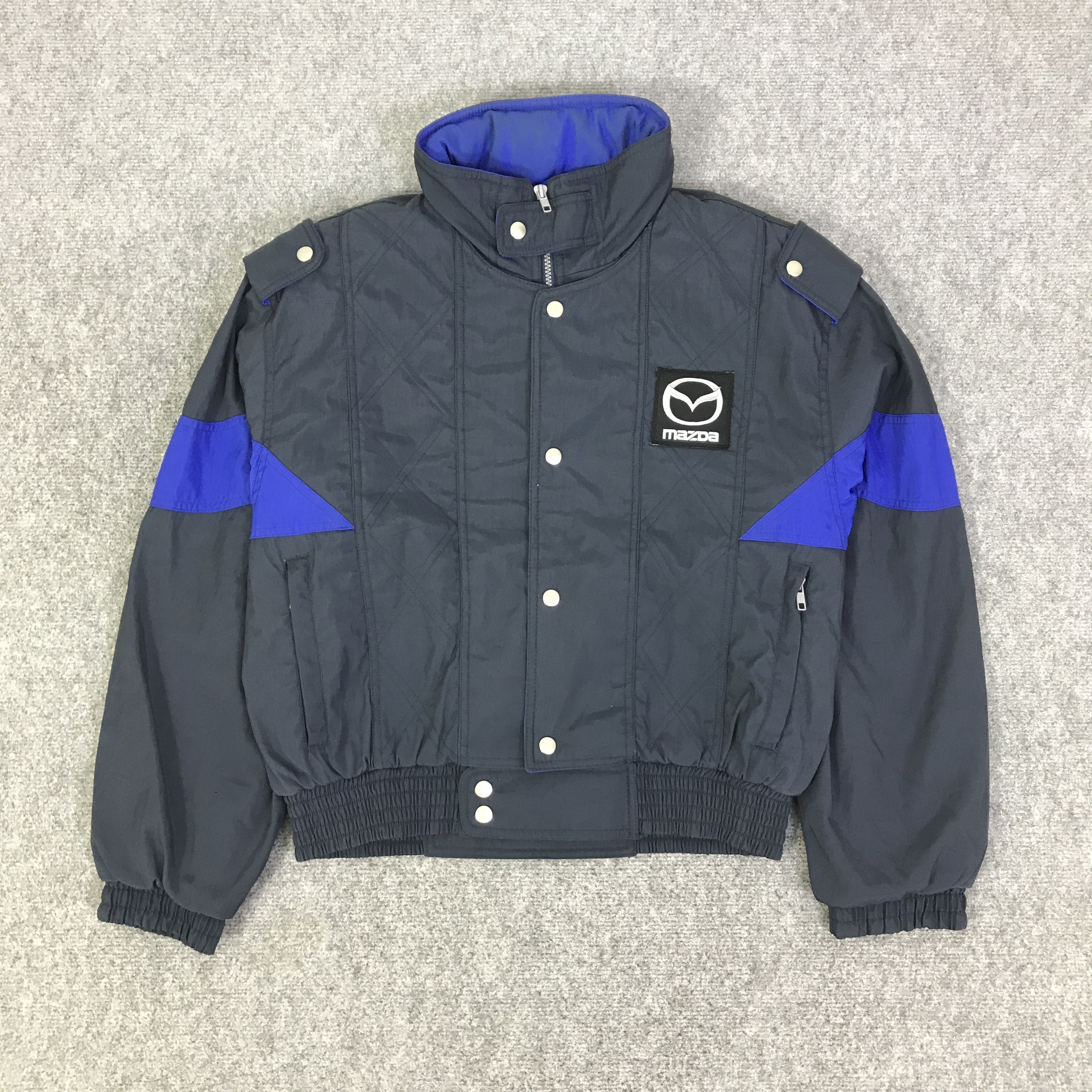 Japanese Brand VTG MAZDA RACING BOMBER JACKET K94B8 Size US M / EU 48-50 / 2 - 1 Thumbnail