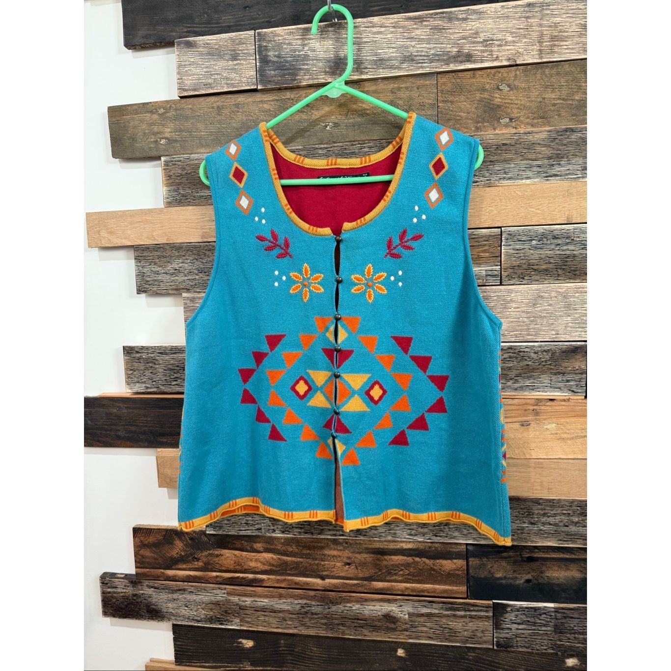 Guru Gudrun Sjoden Aztec Arrow vest size Large Size L / US 10 / IT 46 - 1 Thumbnail
